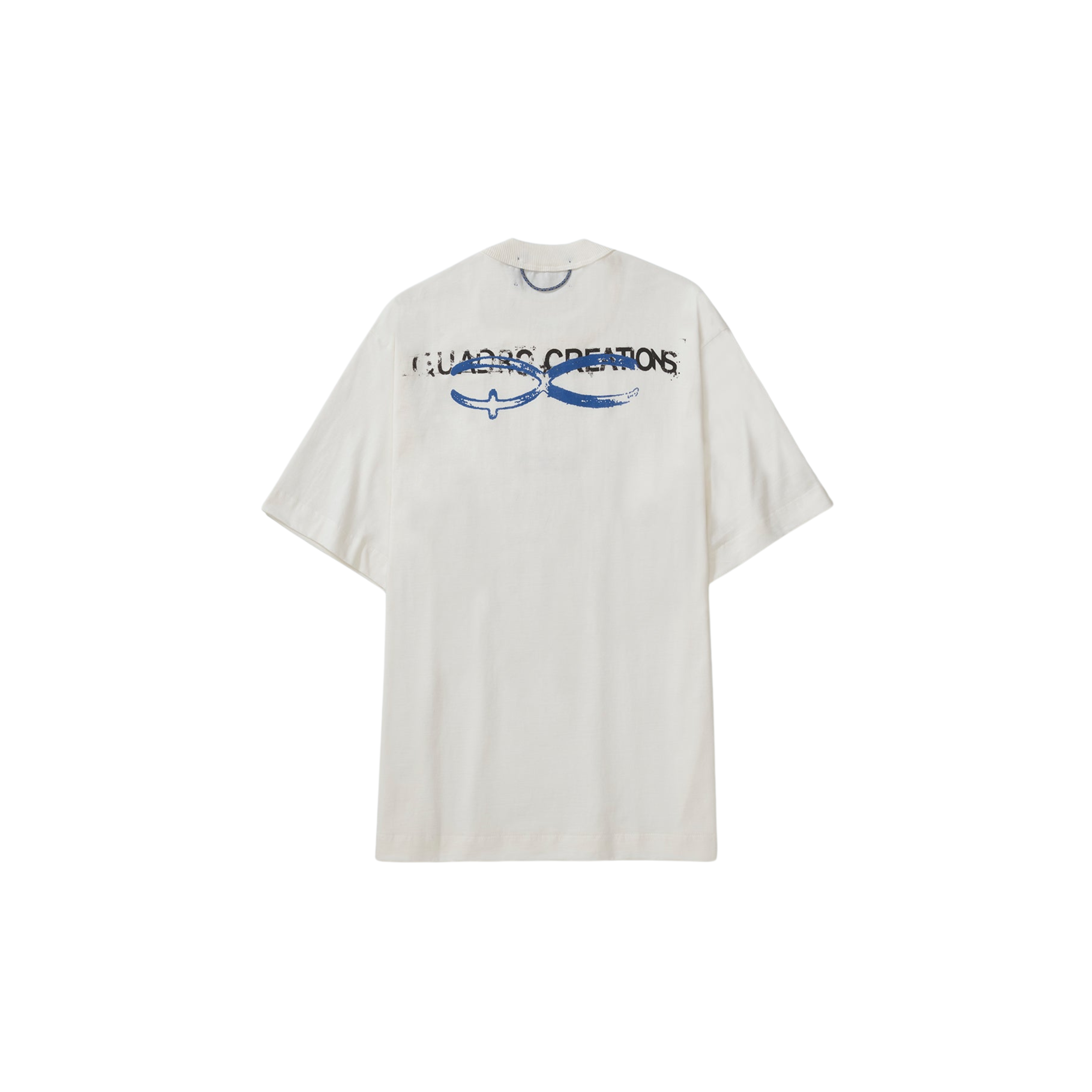 Camiseta QUADRO Regular Off-White