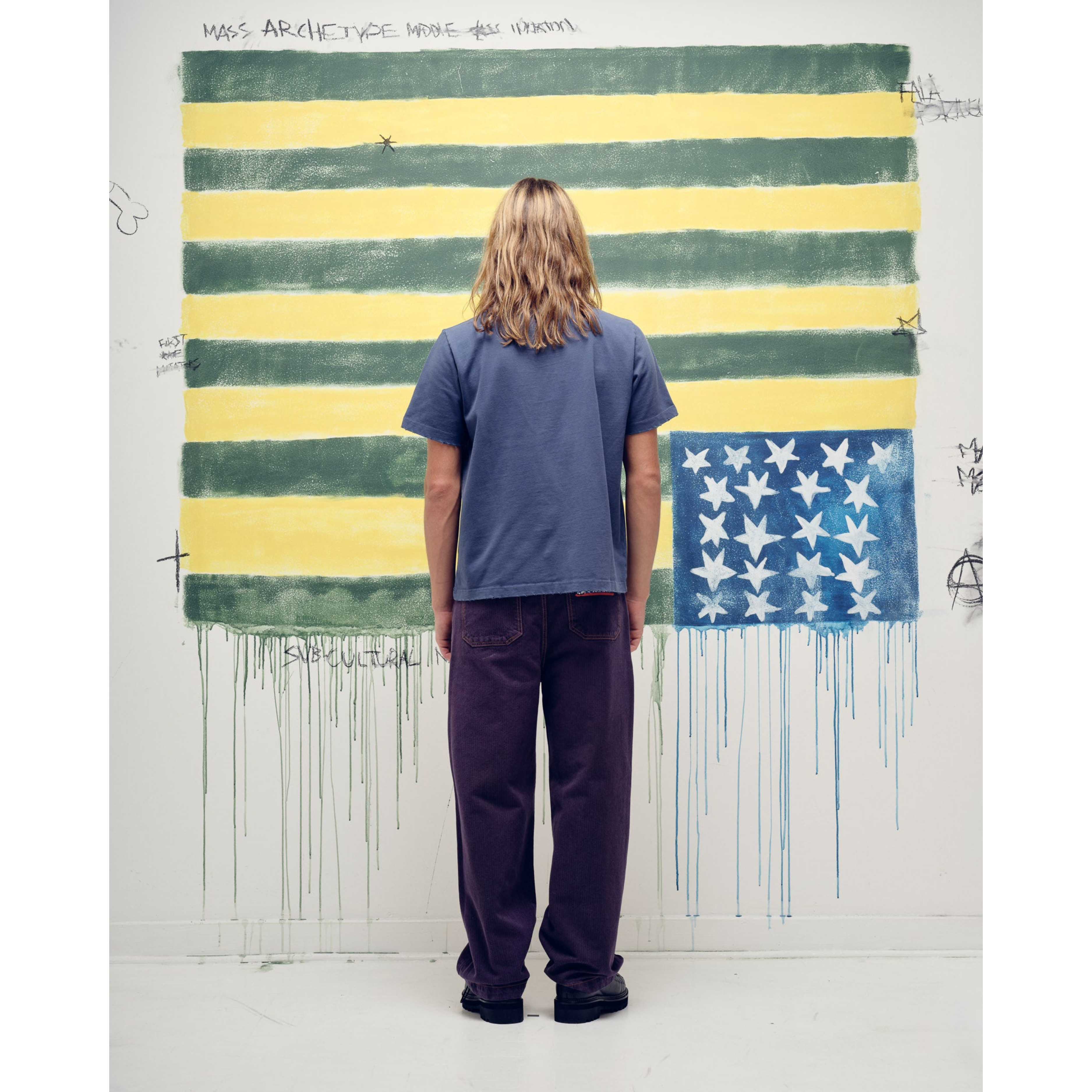 Camiseta PIET Vintage Blue