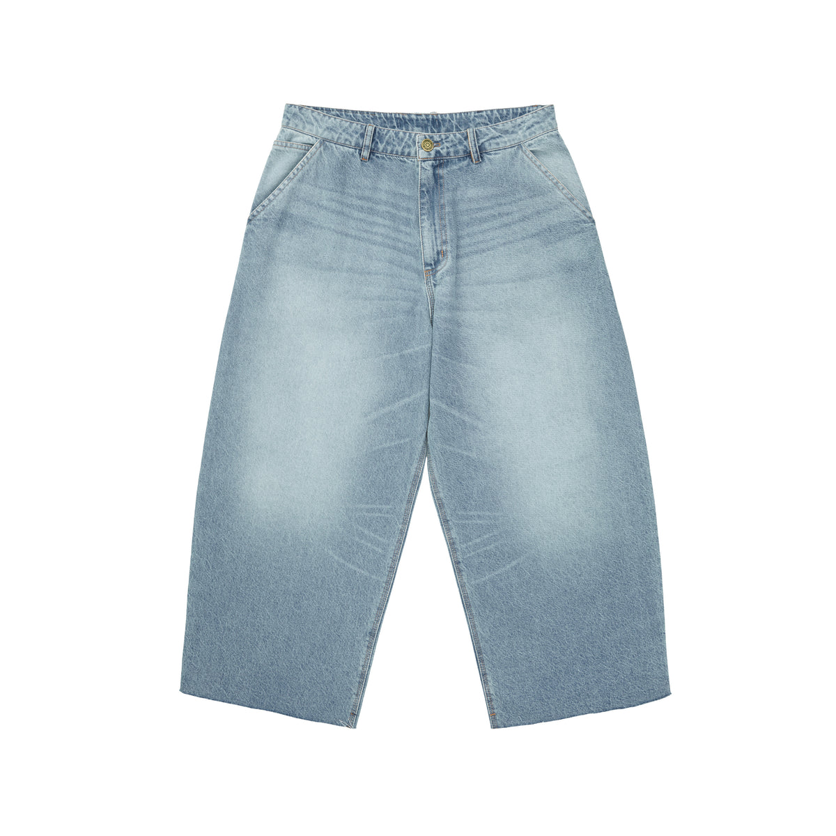 Calça CLASS Wide Jeans Pants Class Serigraphy Blue