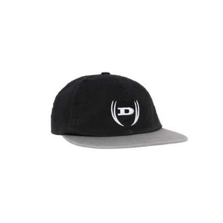 Boné DISTURB Washed 6-Panel Black