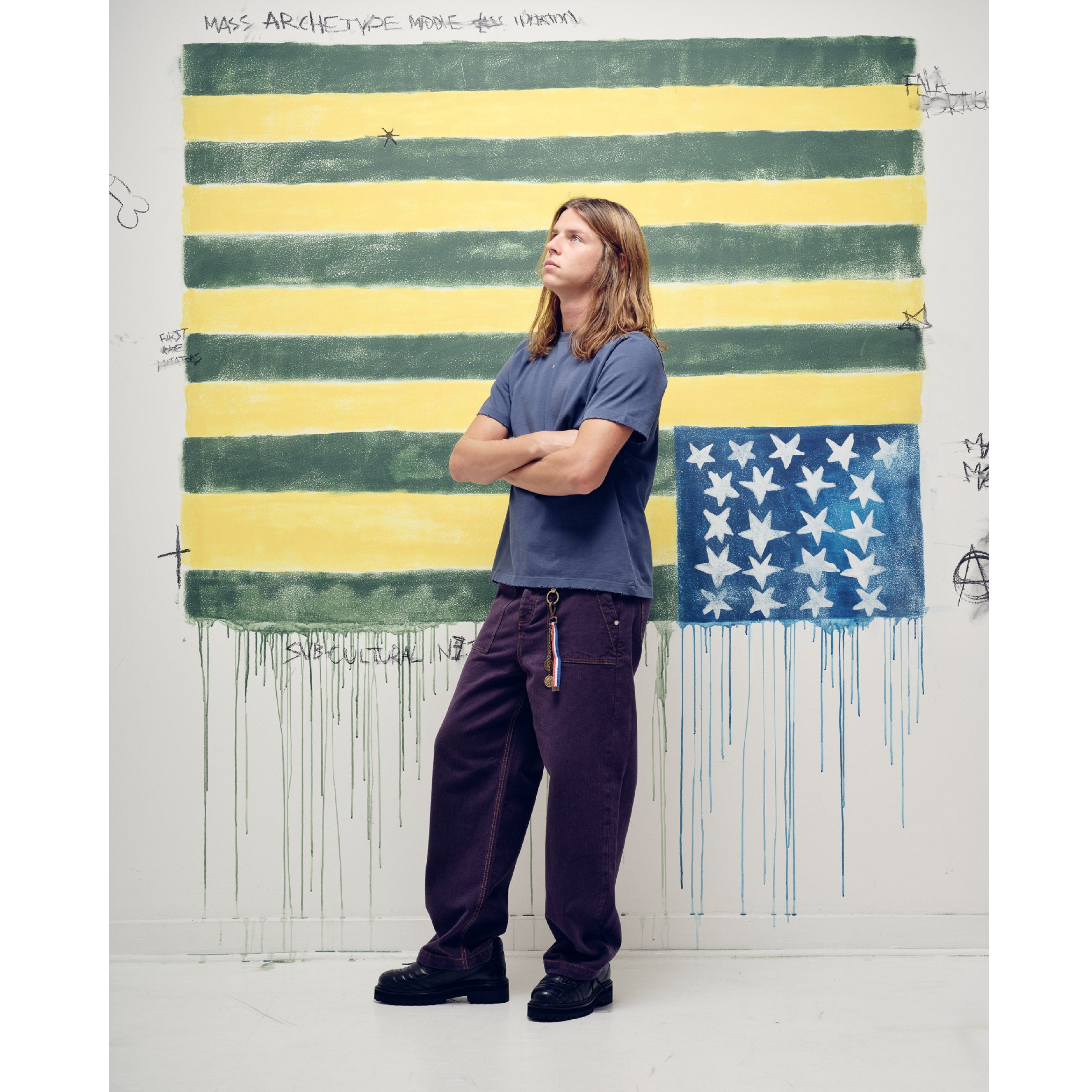 Camiseta PIET Vintage Blue