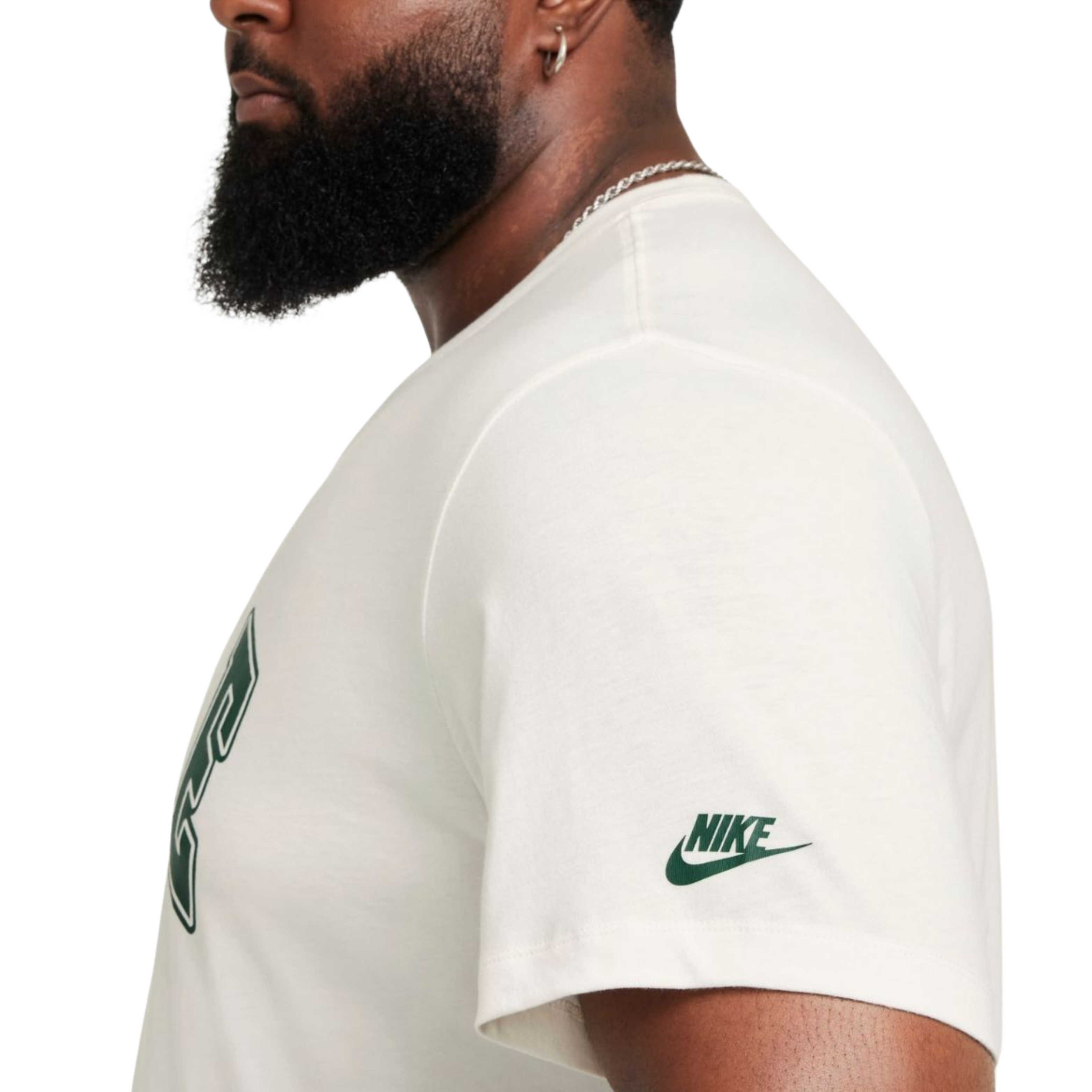 Camiseta NIKE Club SSNL Off-White