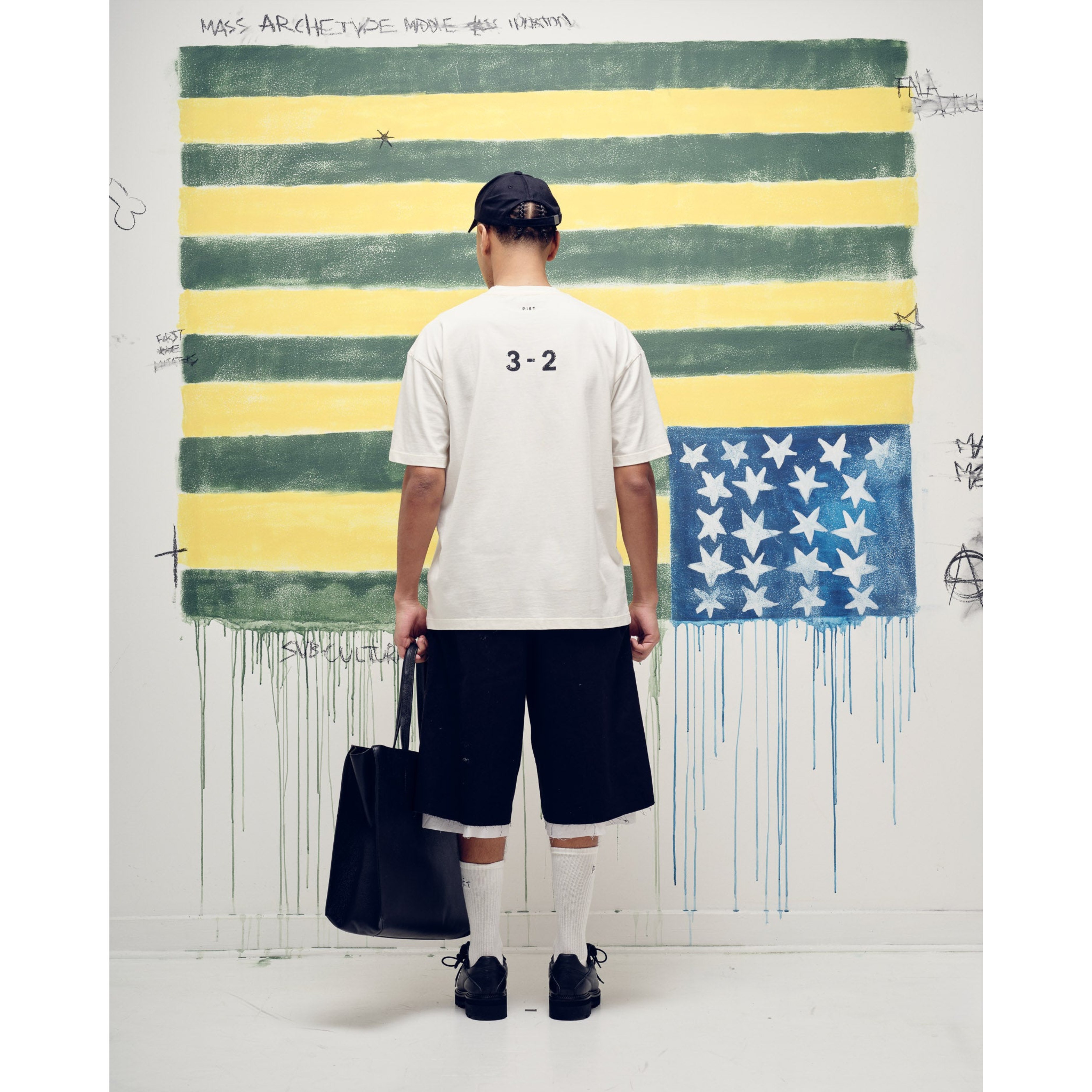 Camiseta PIET 1994 Memory Bone White