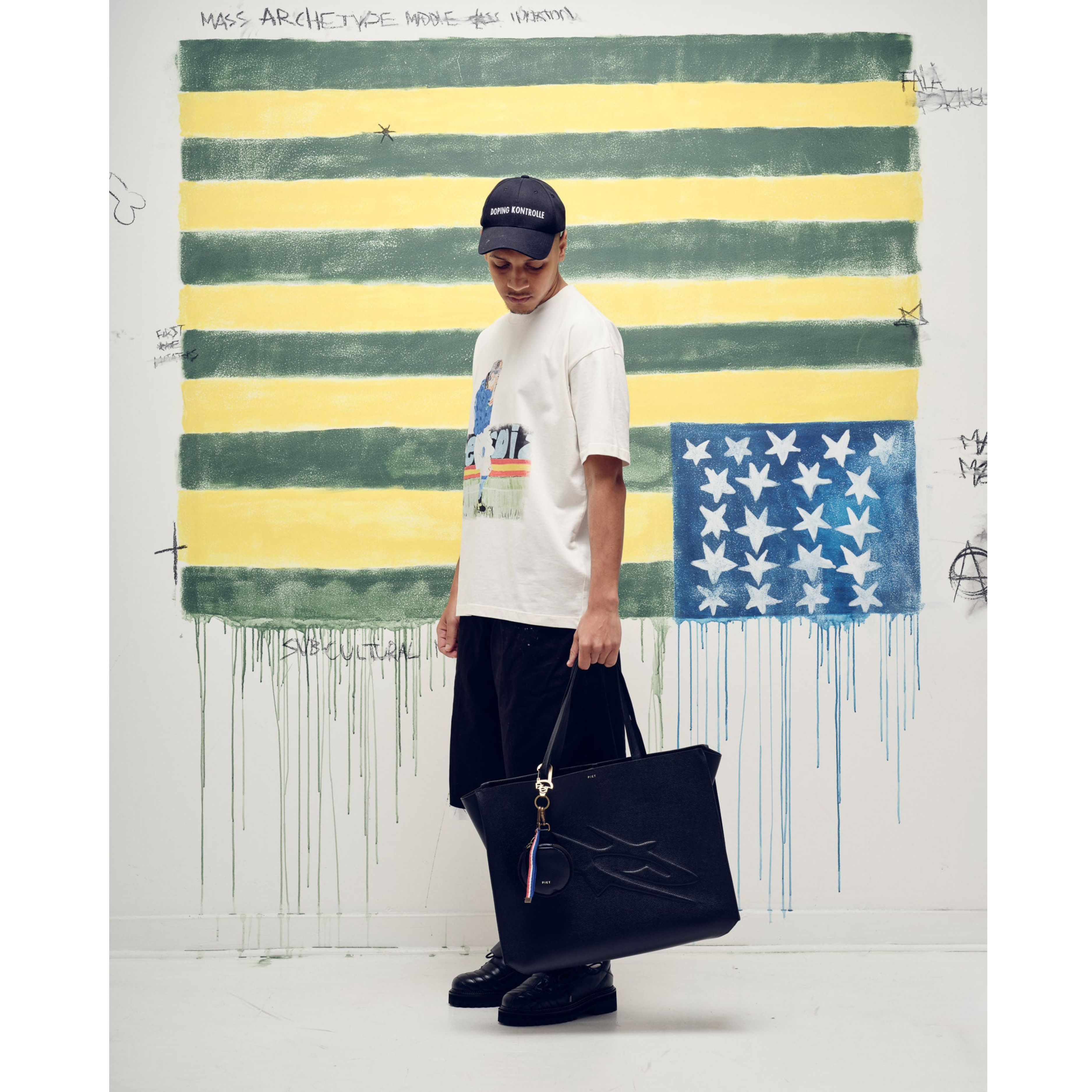 Camiseta PIET 1994 Memory Bone White