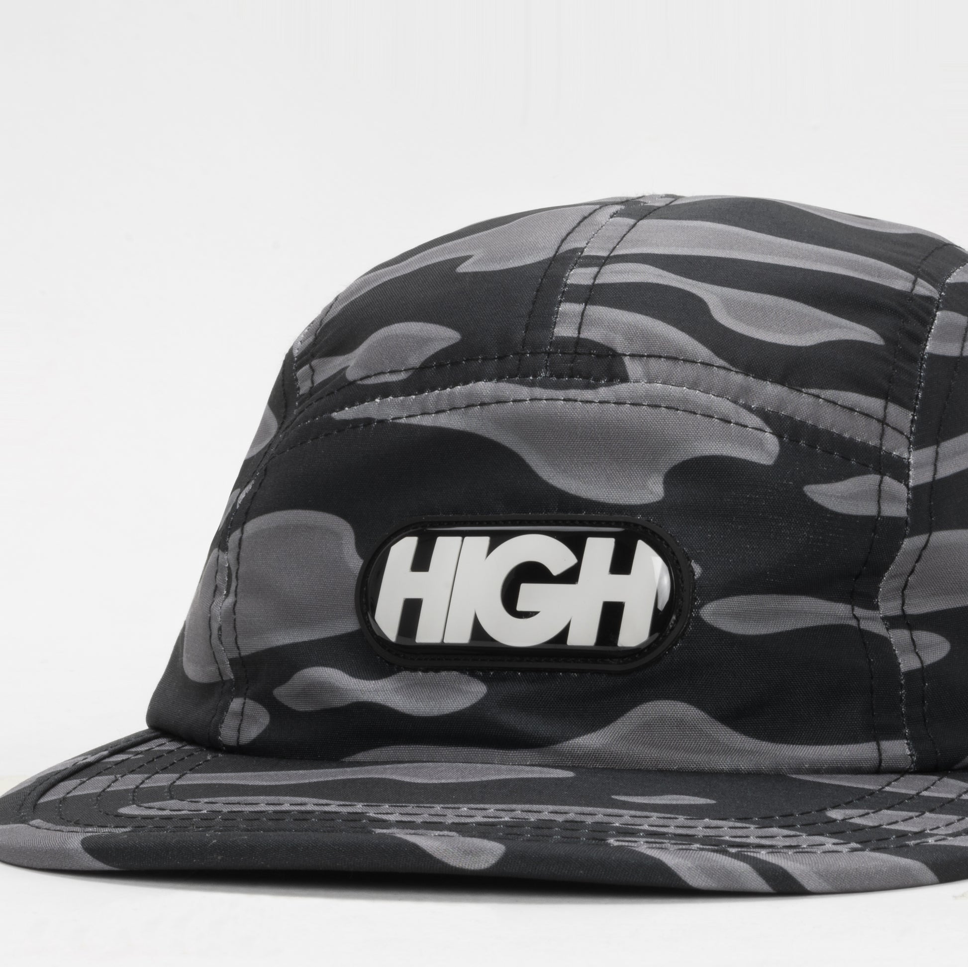 HIGH - Boné 5 Panel Overall Black – Slow Office