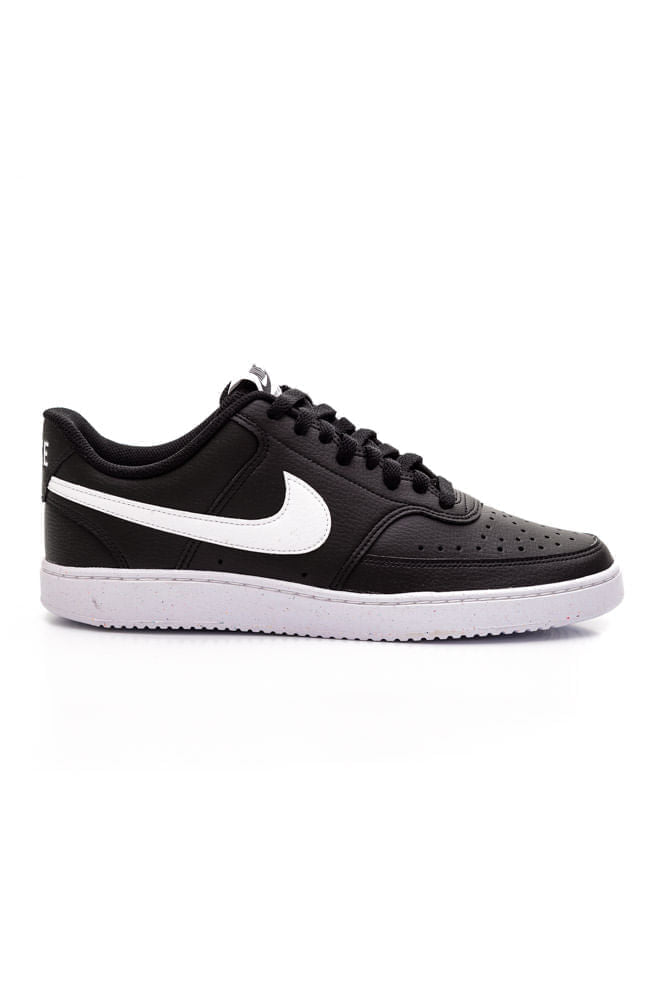 Tênis NIKE Court Vision Low Preto/Branco