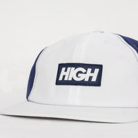 HIGH - 6 Panel Due Navy/White