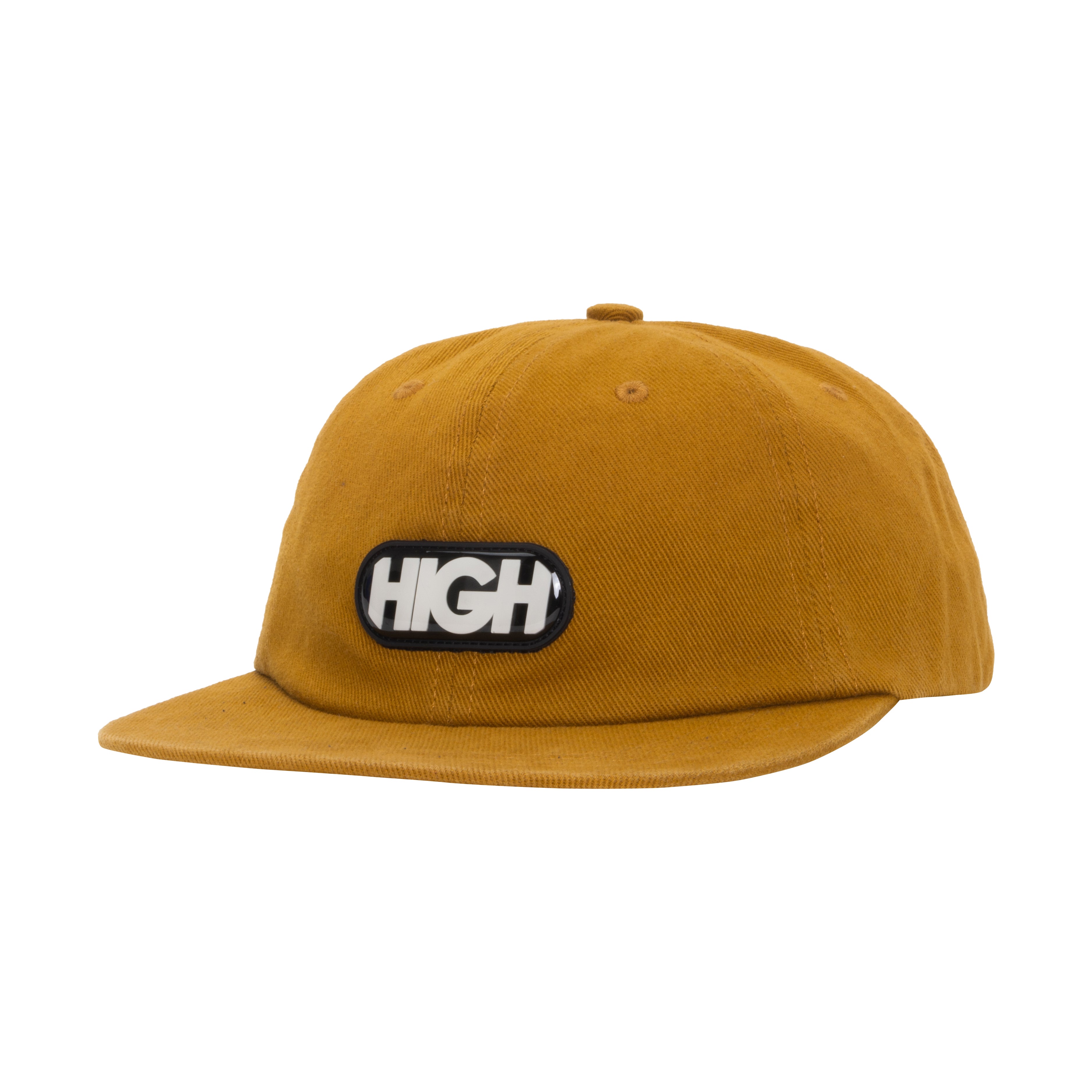 HIGH - 6 Panel Bleached Mustard