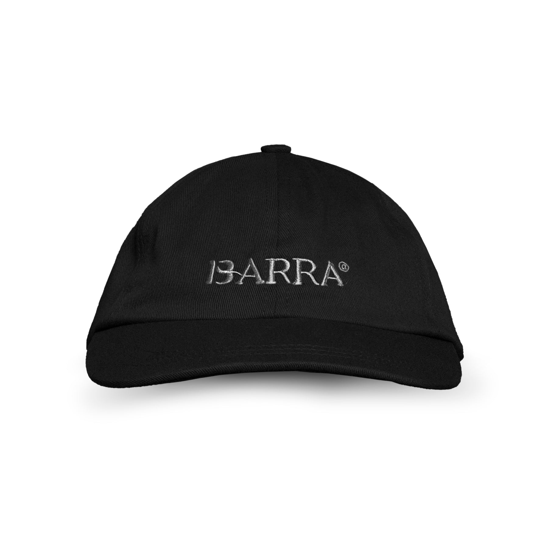 Barra Crew - Boné Six Panel BARRA Logo Preto