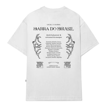 Barra Crew - Camiseta “Barra Ateliê” Off-White