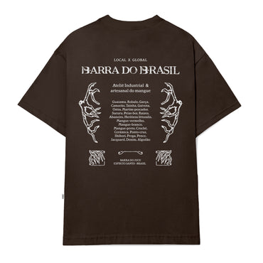 Barra Crew - Camiseta “Barra Ateliê” Marrom