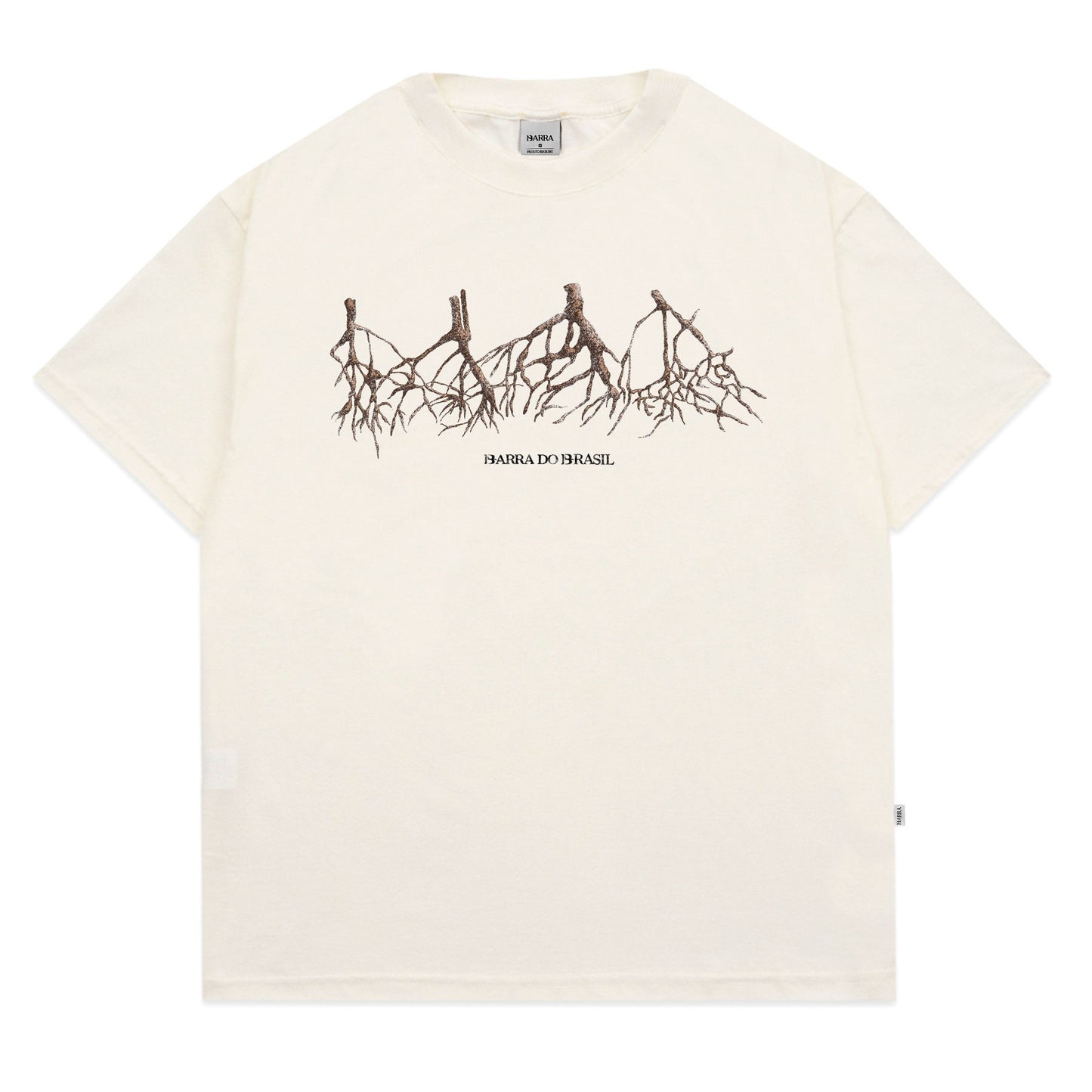 Barra Crew - Camiseta Raízes Do Brasil Off White