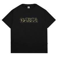 Barra Crew - Camiseta Logo Camo Preta