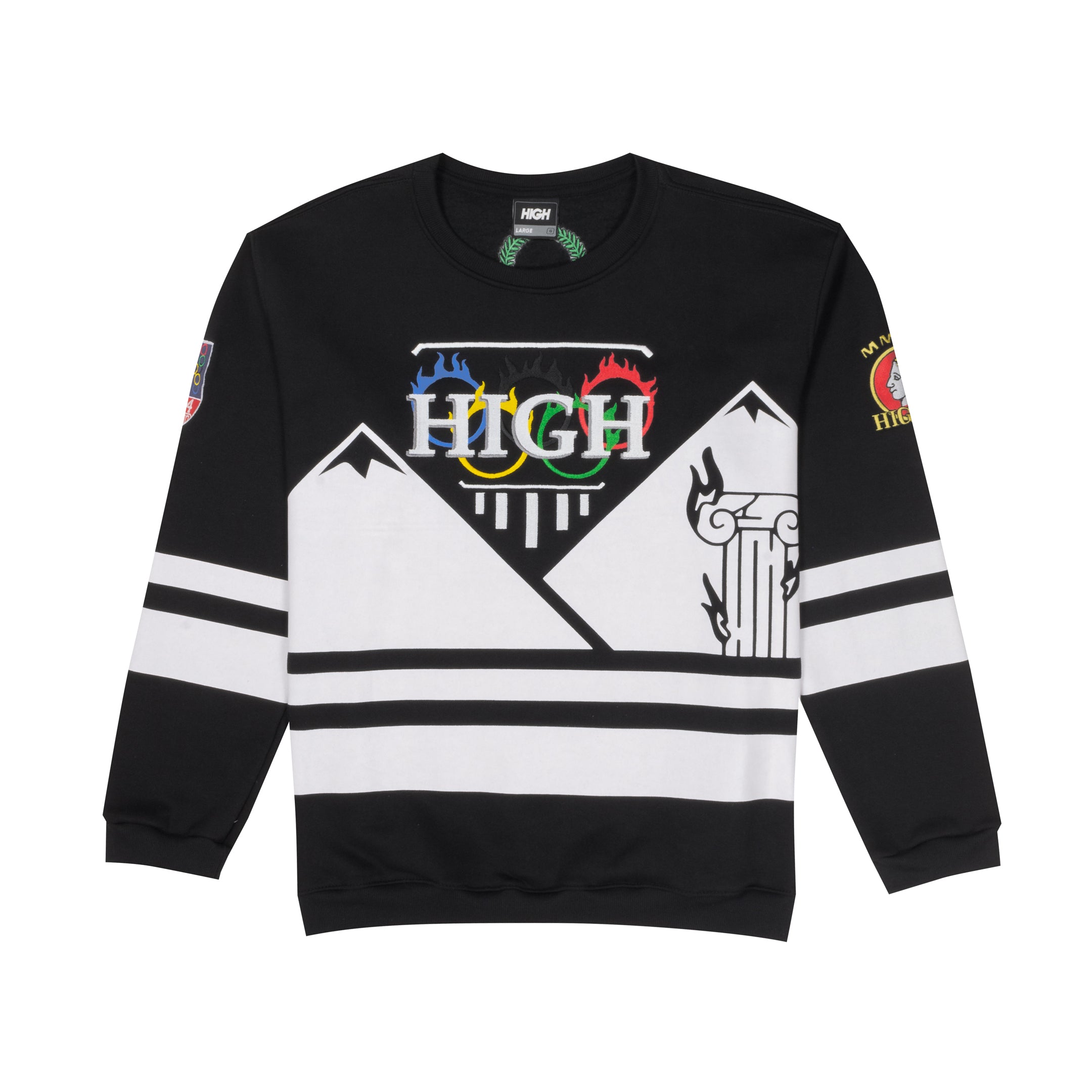 HIGH - Crewneck Olympic Black