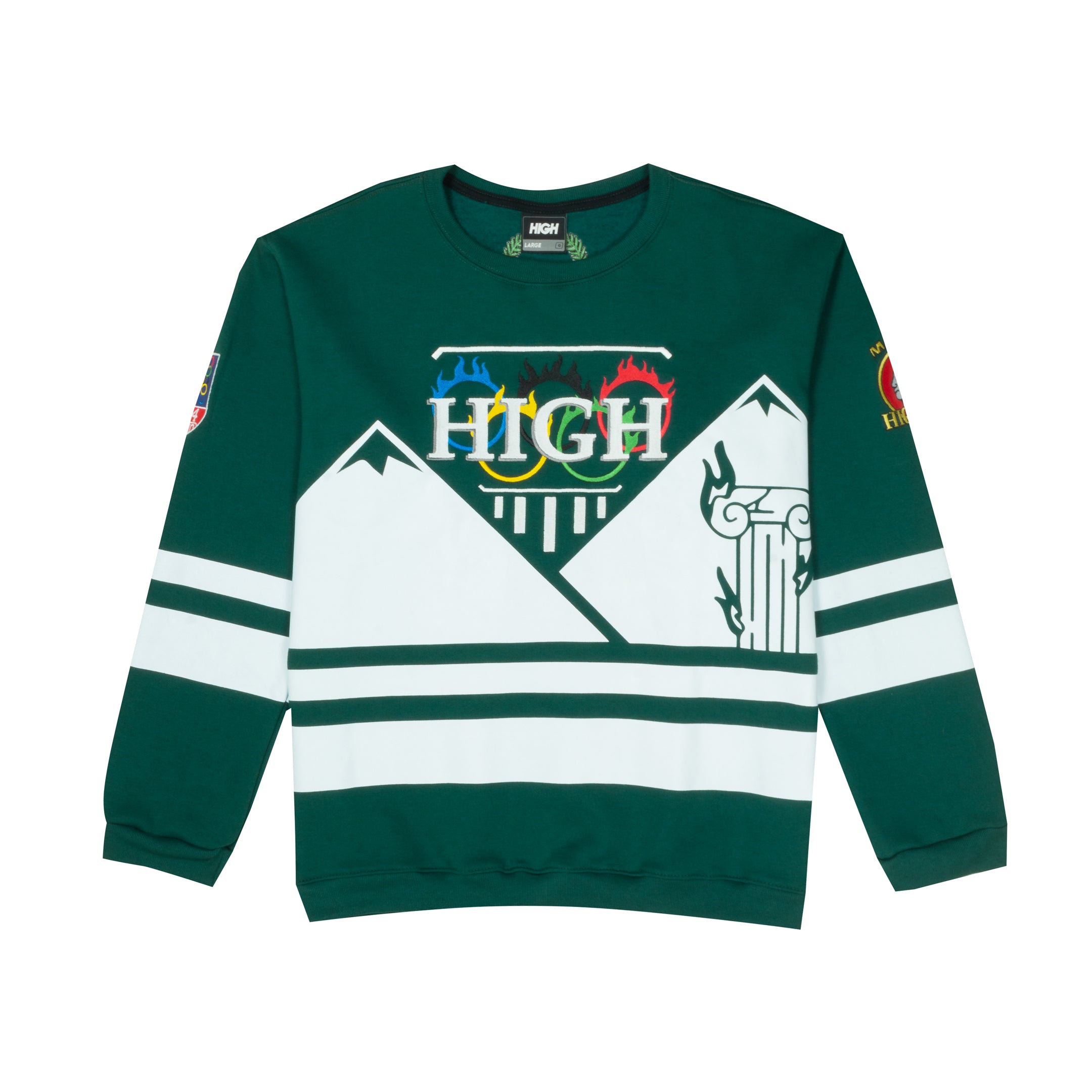 HIGH - Crewneck Olympic Night Green