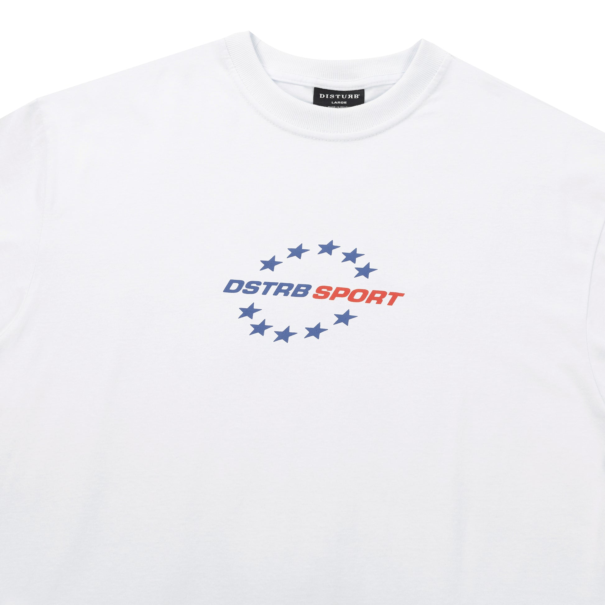 Camiseta DISTURB League Off-White