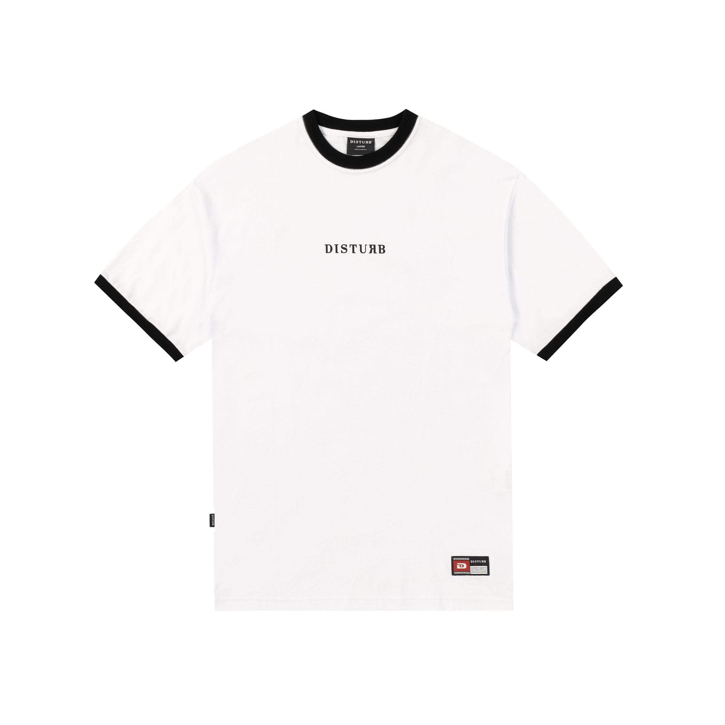 Camiseta DISTURB Edge Off-White
