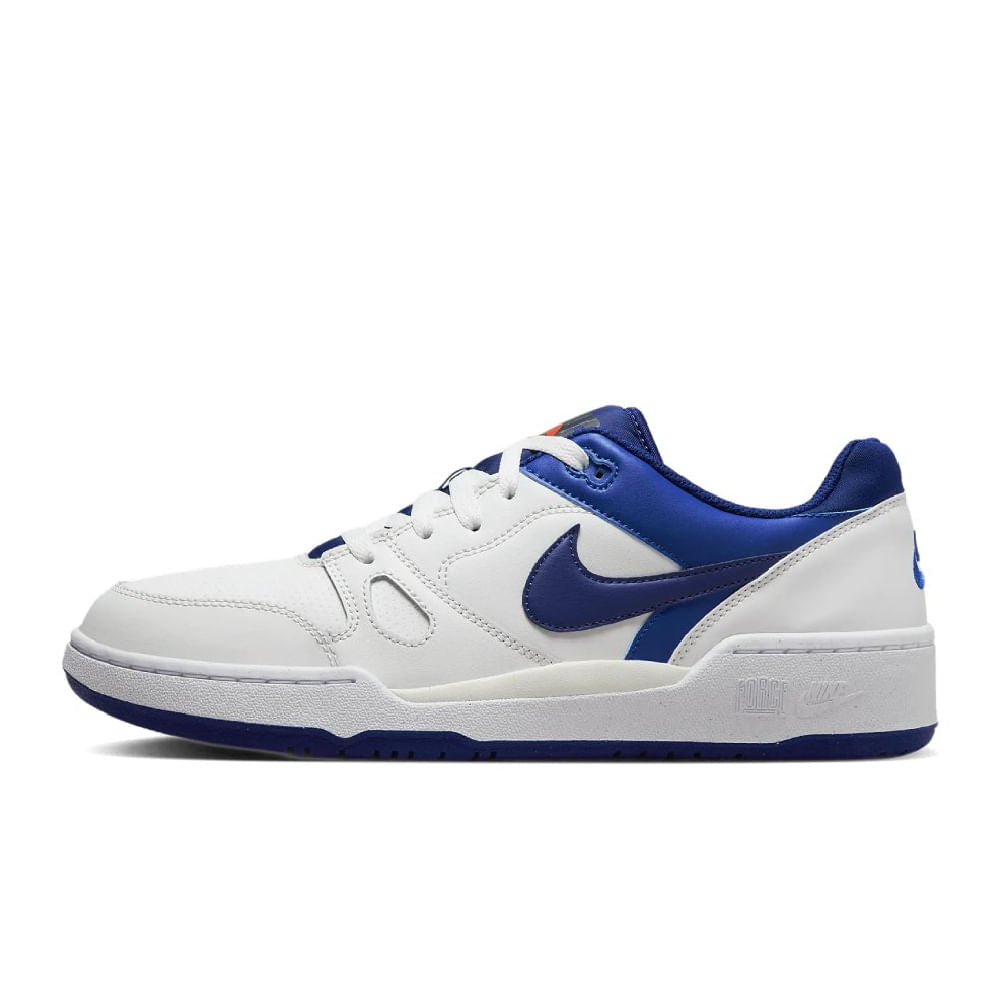 Tênis NIKE Full Force Low Branco/Azul