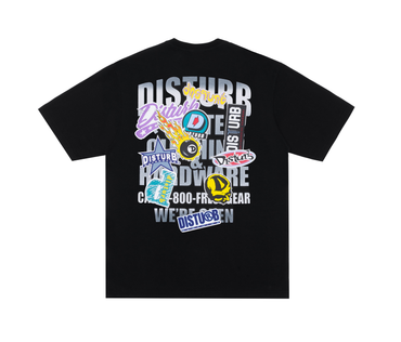 DISTURB - Camiseta Fresh Gear In Black