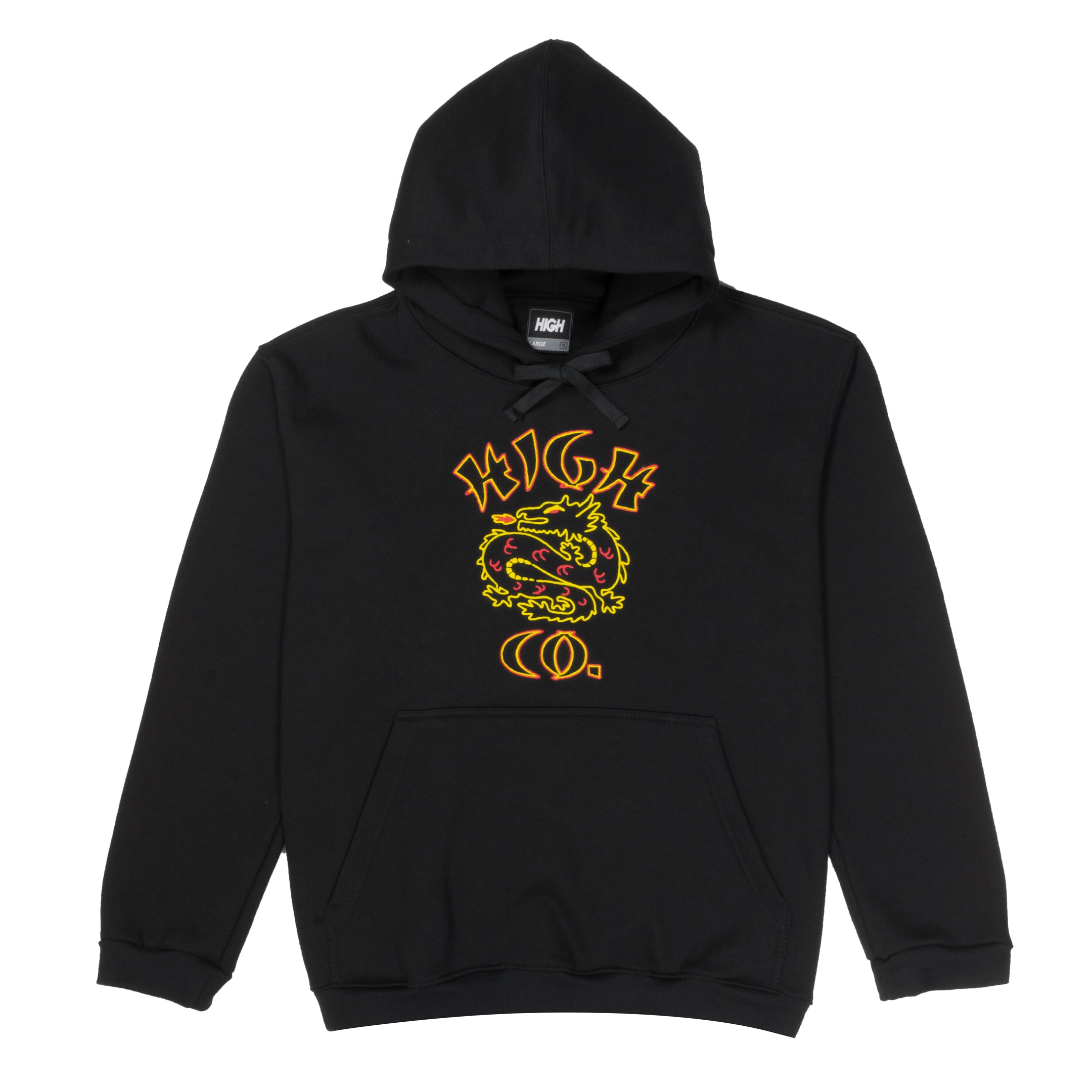 HIGH - Hoodie Draco Black