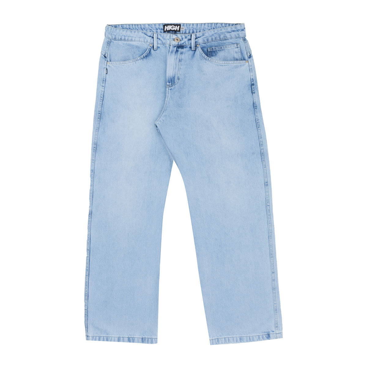 HIGH - Jeans Pants Logo Line Blue