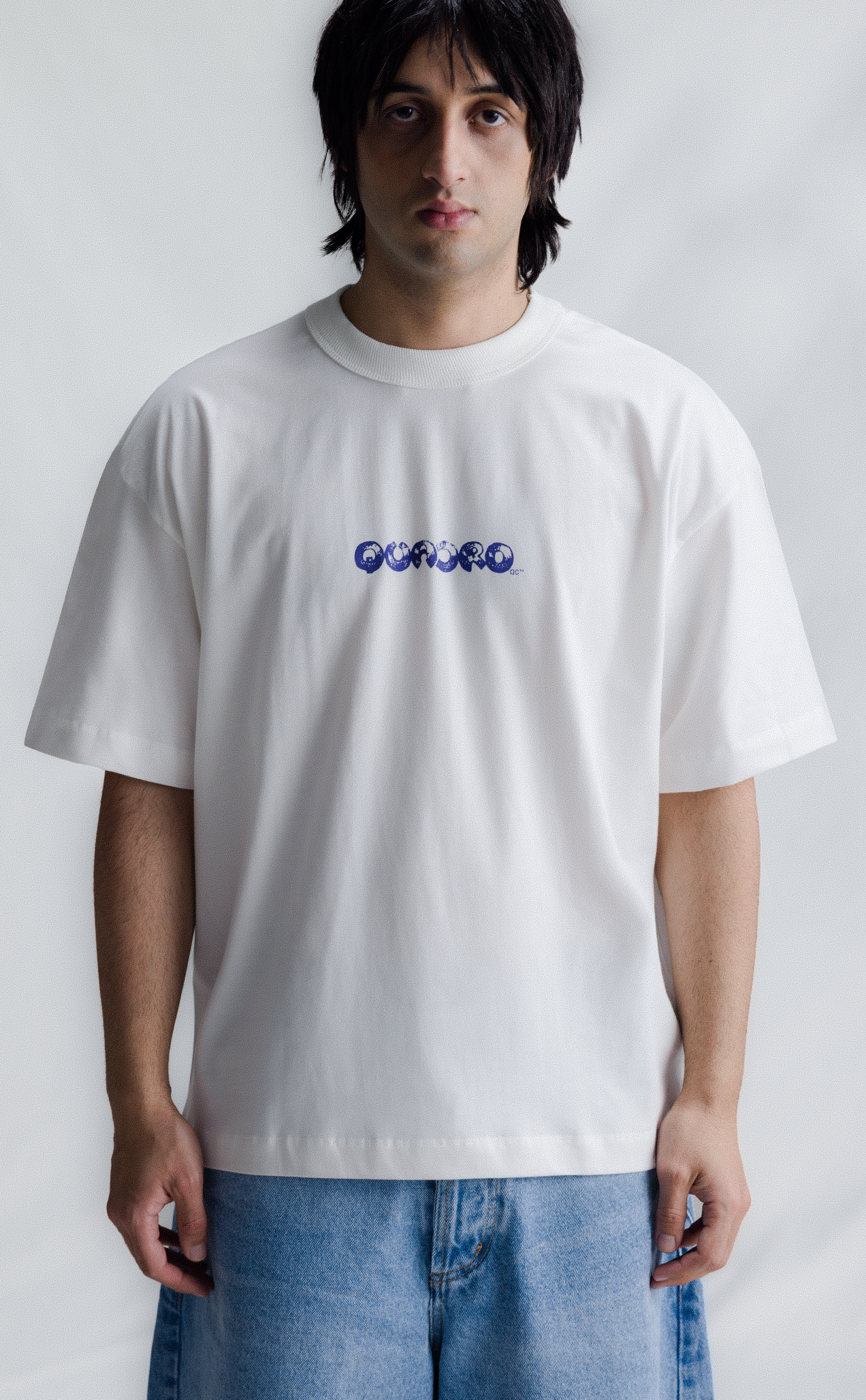 Camiseta QUADRO Cradle Boxy Off White
