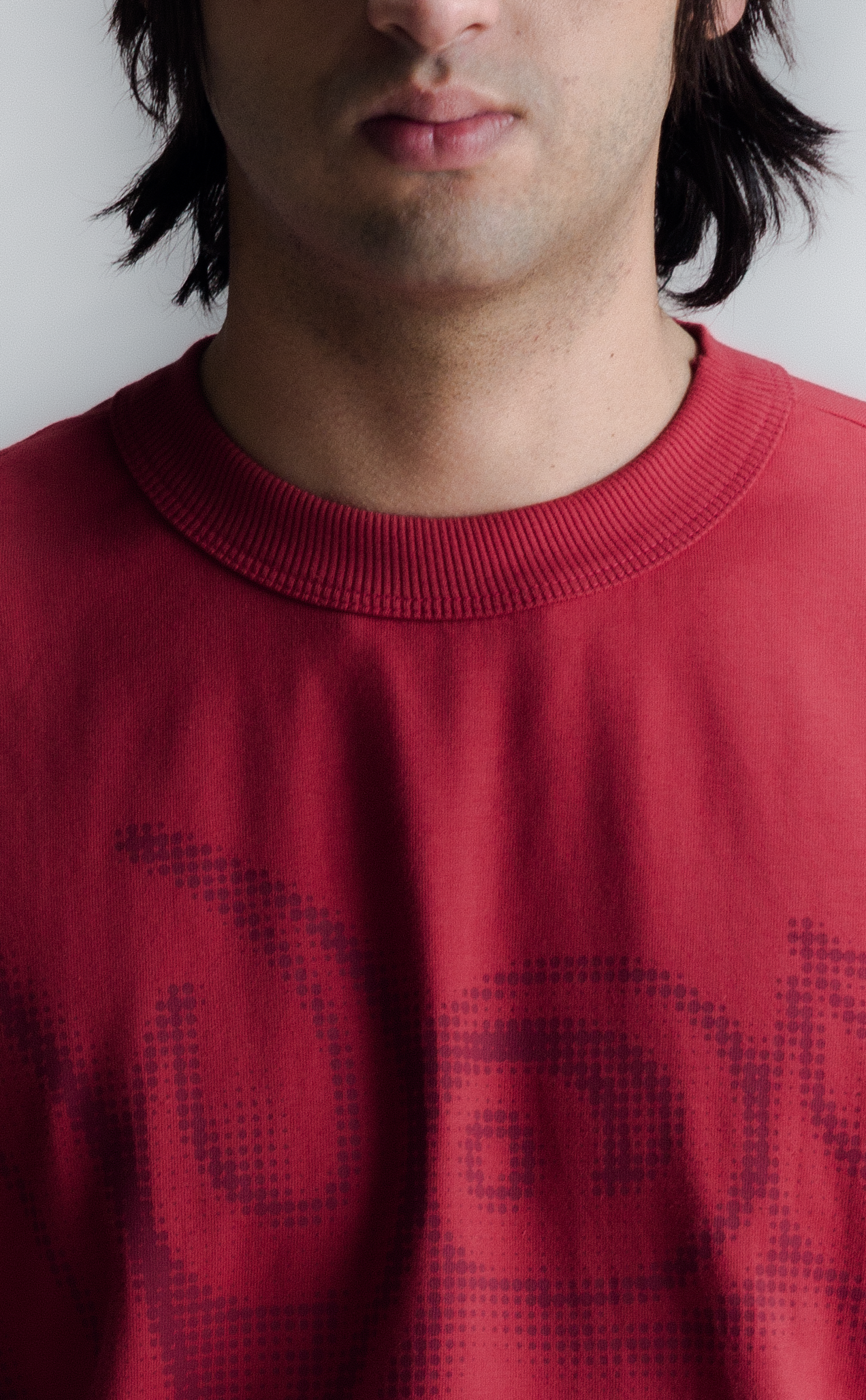 Camiseta QUADRO Tribe Boxy Red