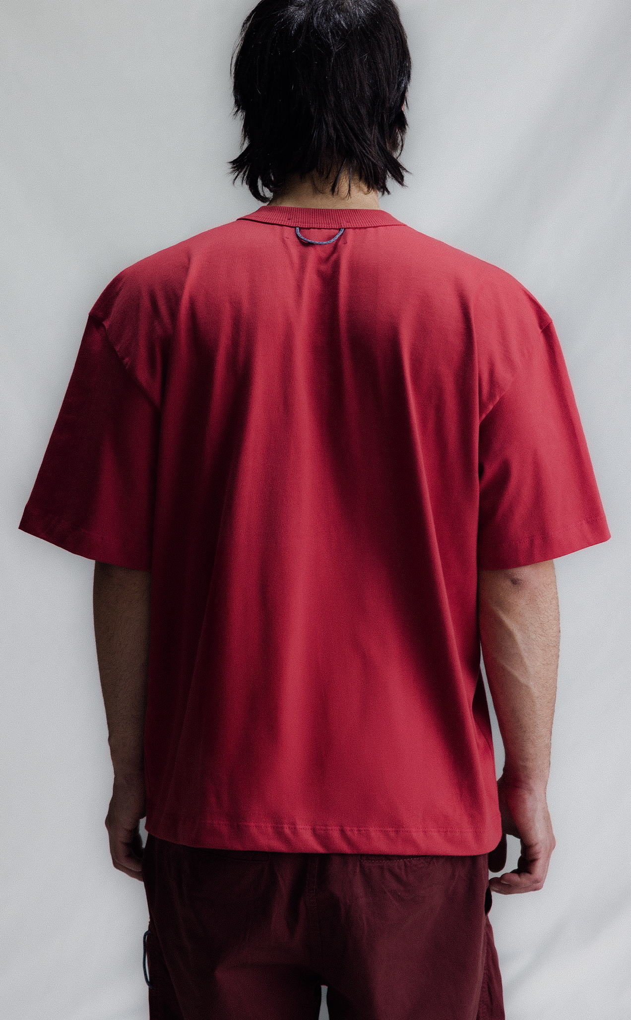 Camiseta QUADRO Tribe Boxy Red