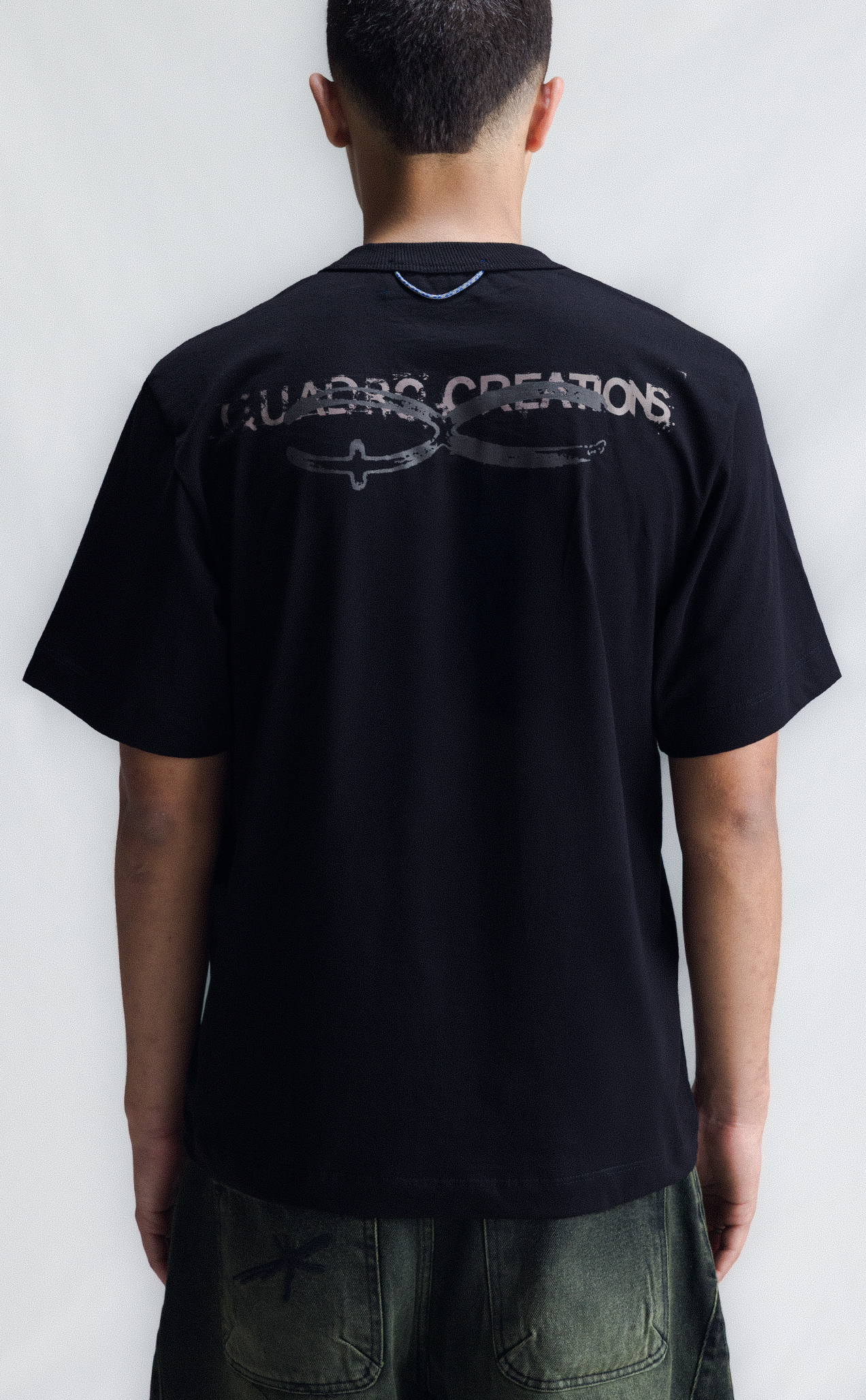 Camiseta QUADRO Regular Black