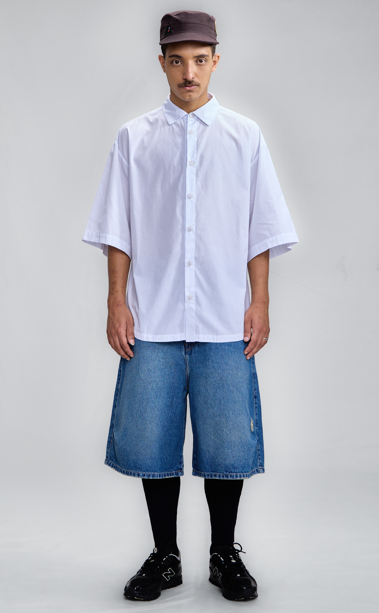 Camisa Botão QUADRO Merét Shirt Branca