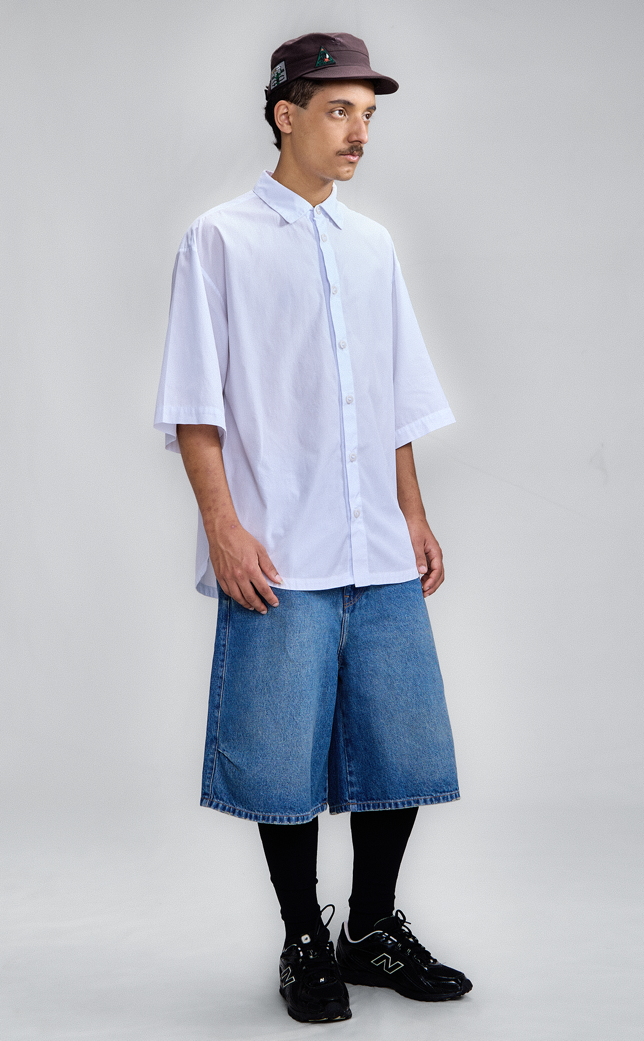 Camisa Botão QUADRO Merét Shirt Branca