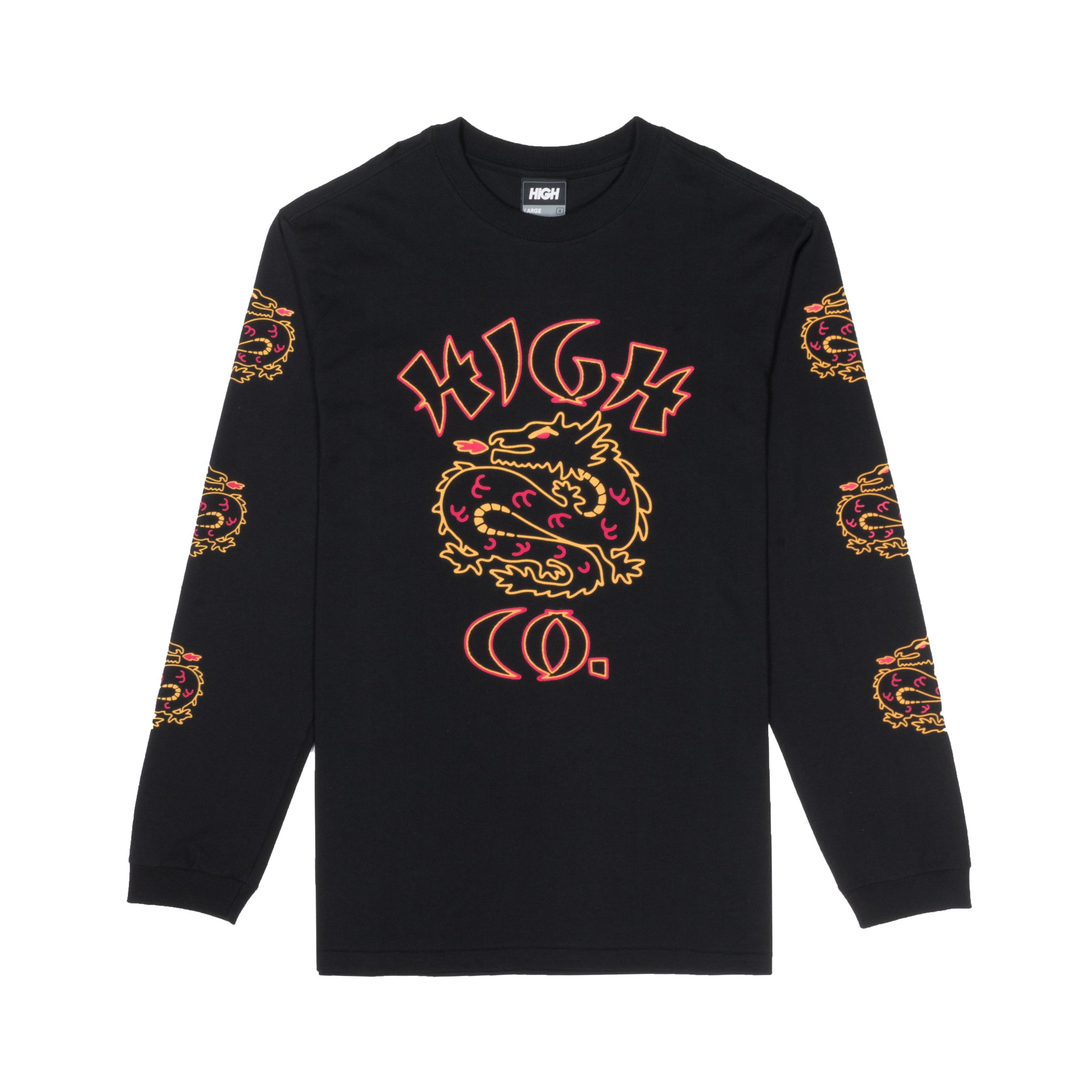 HIGH - Longsleeve Draco Black