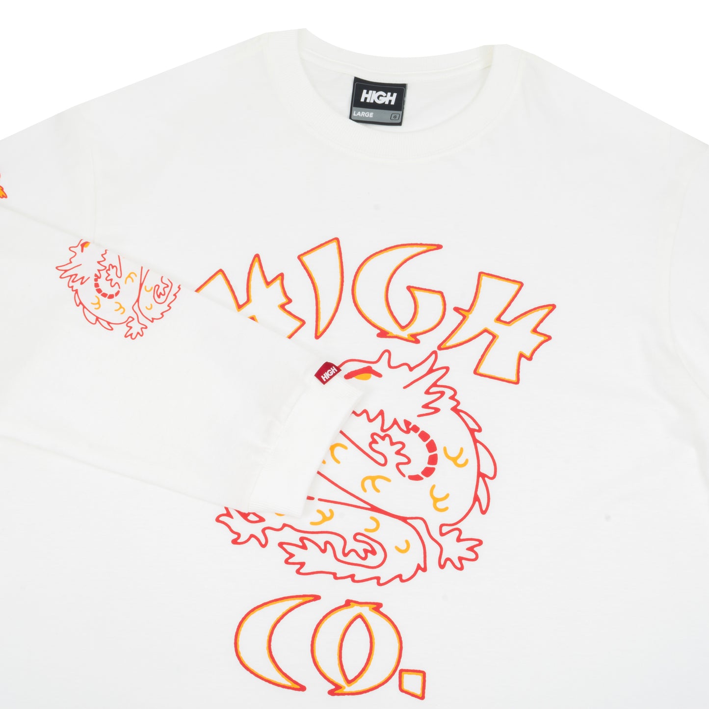 HIGH - Longsleeve Draco White