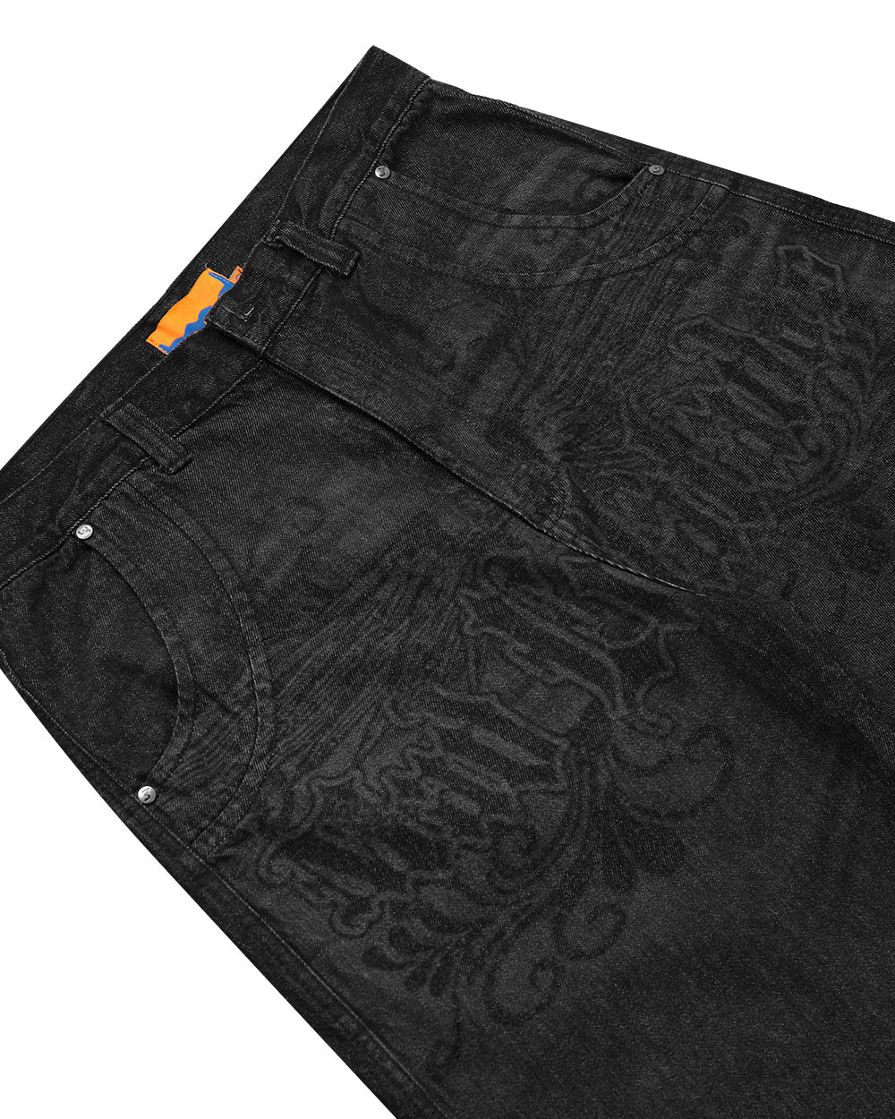 Calça MAD Jeans Asas Preto