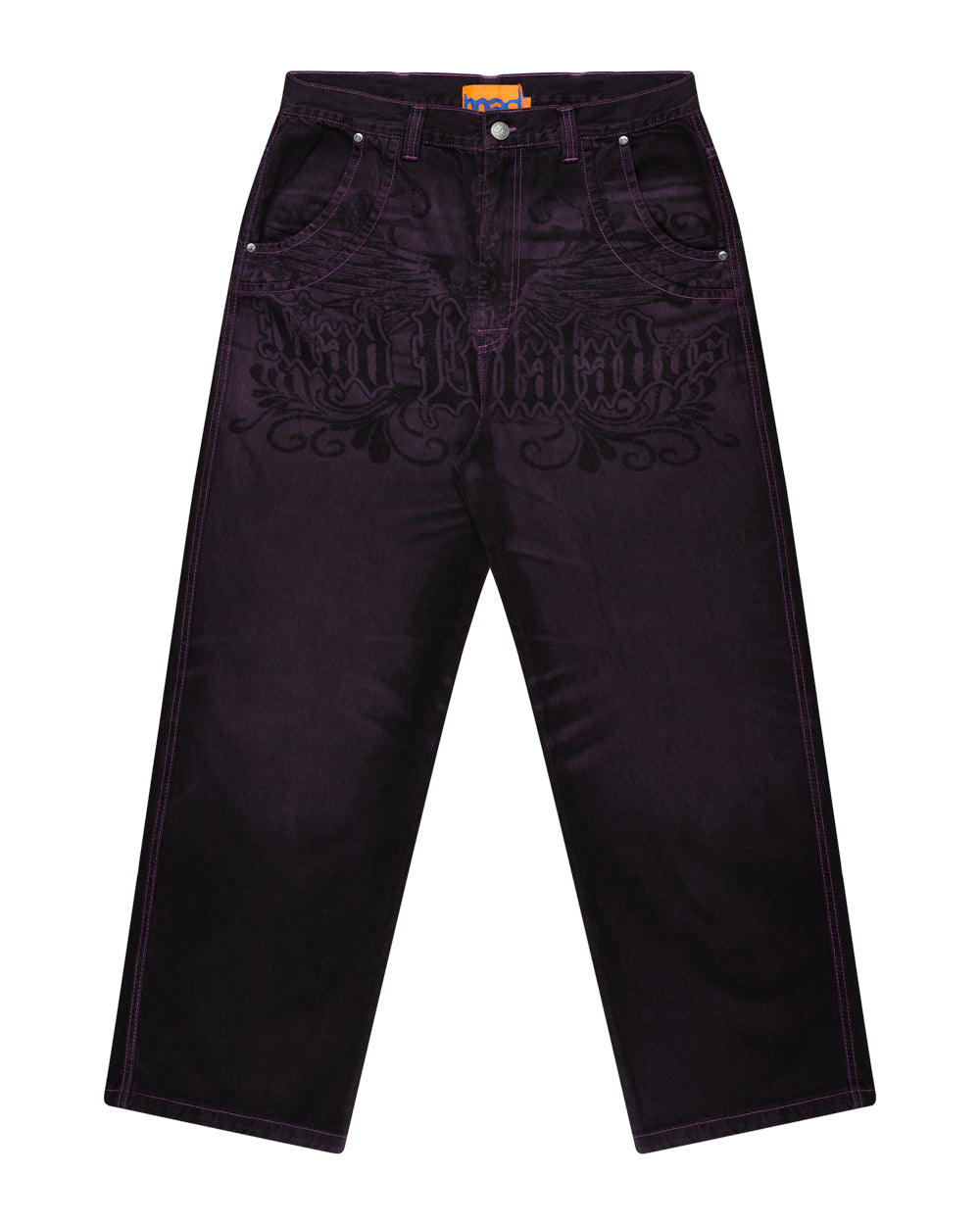 Calça MAD Jeans Asas Lilás