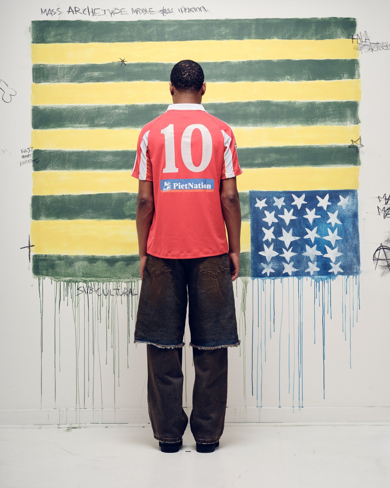 Camiseta PIET F.C. Short Sleeve Jersey Red