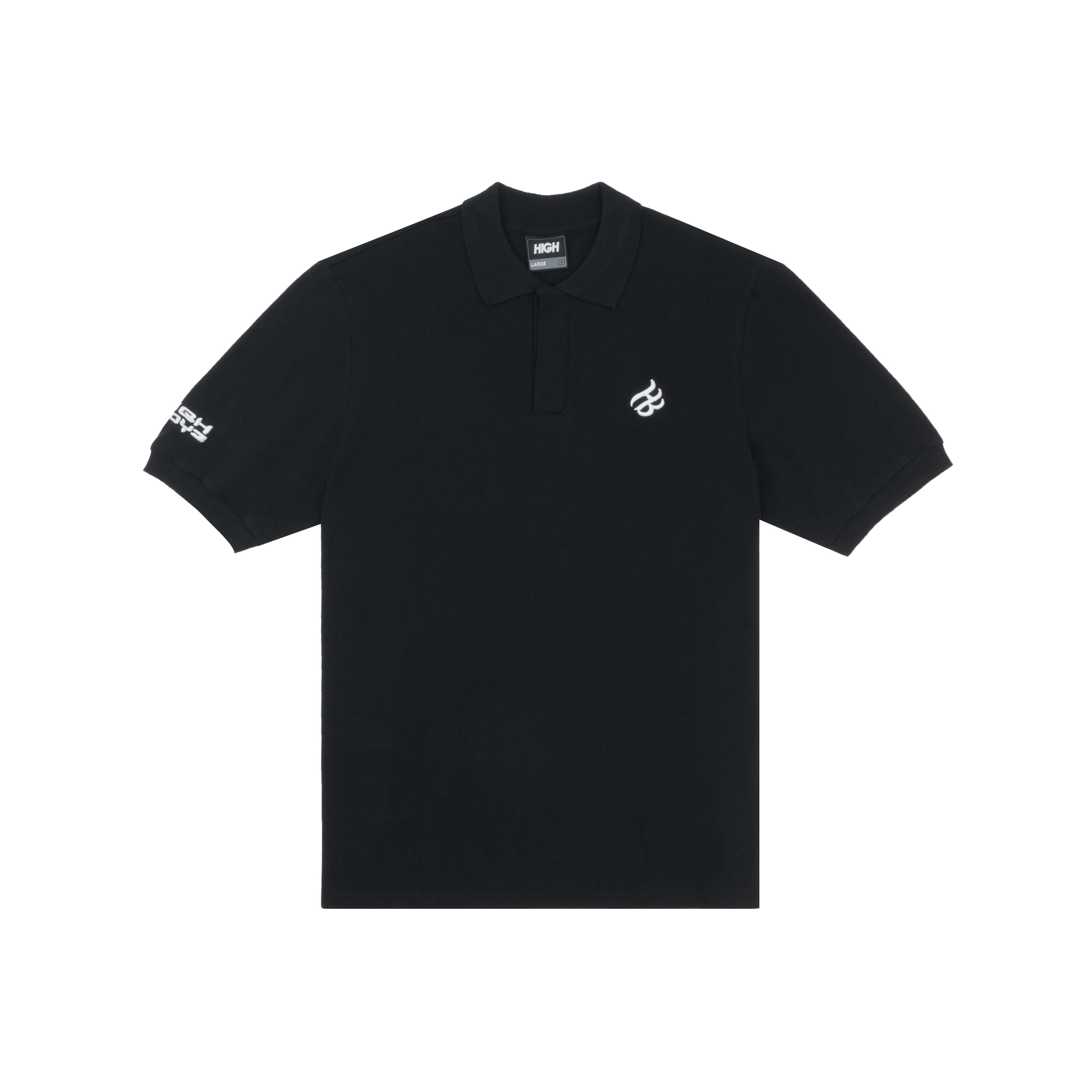 HIGH - Camiseta Polo Fellas Black