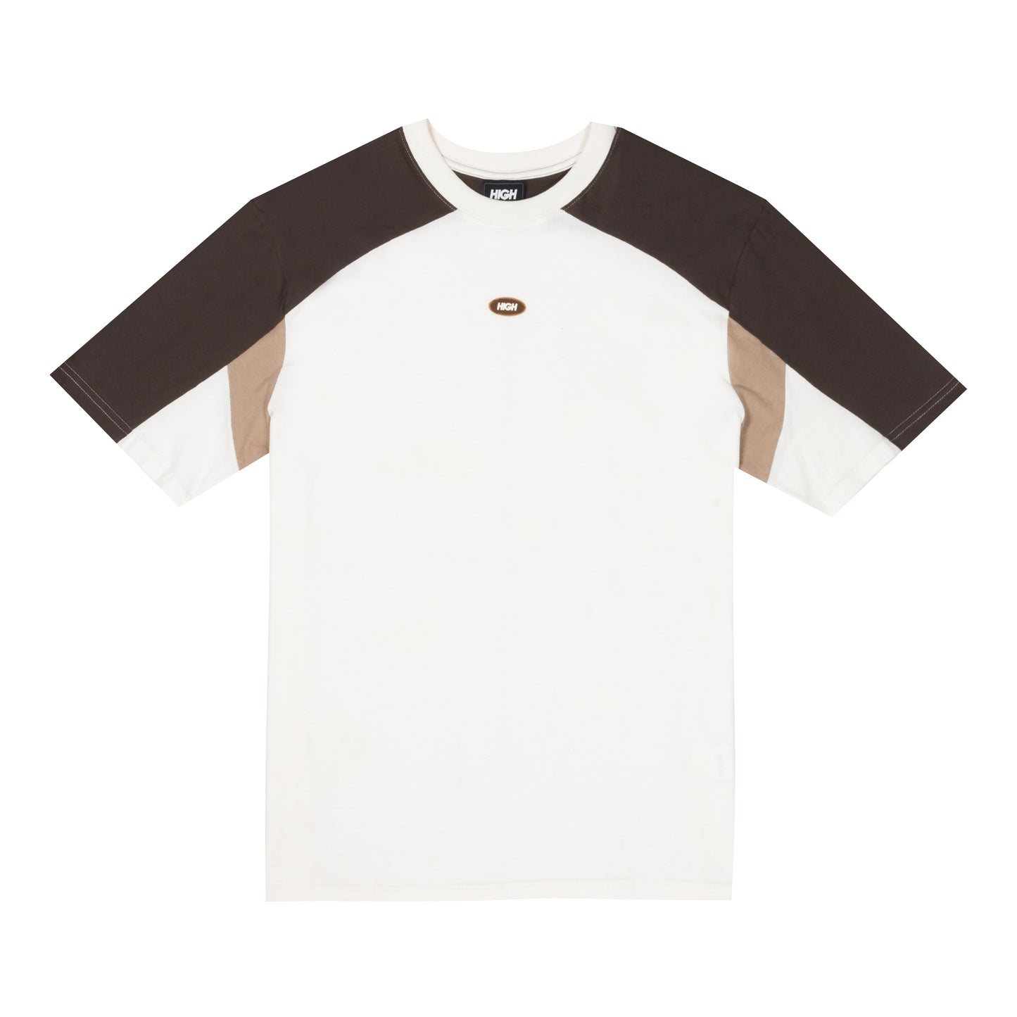 HIGH - Camiseta Raglan Brown/White