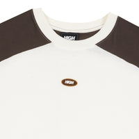 HIGH - Camiseta Raglan Brown/White