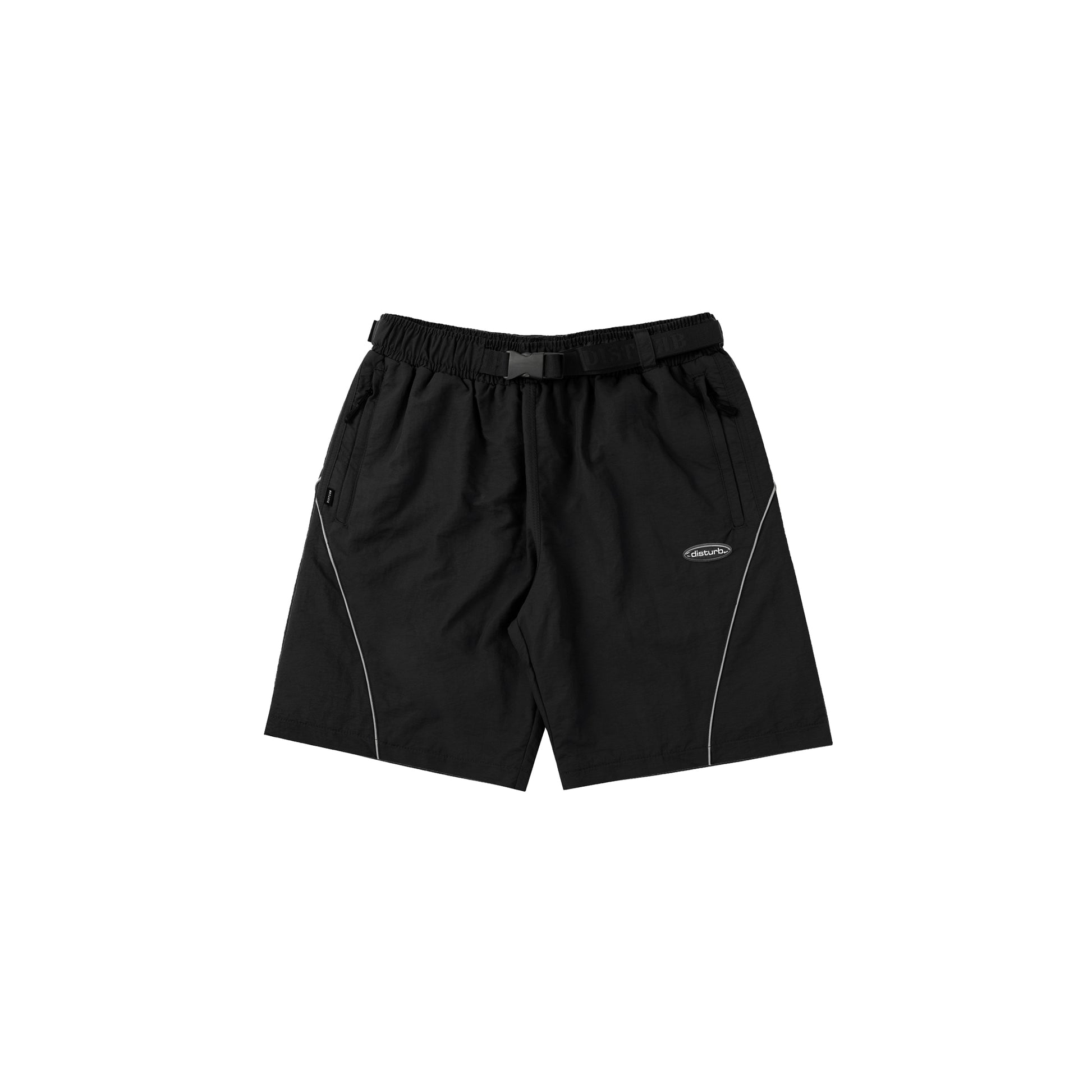 Short DISTURB Reflective Nylon Black