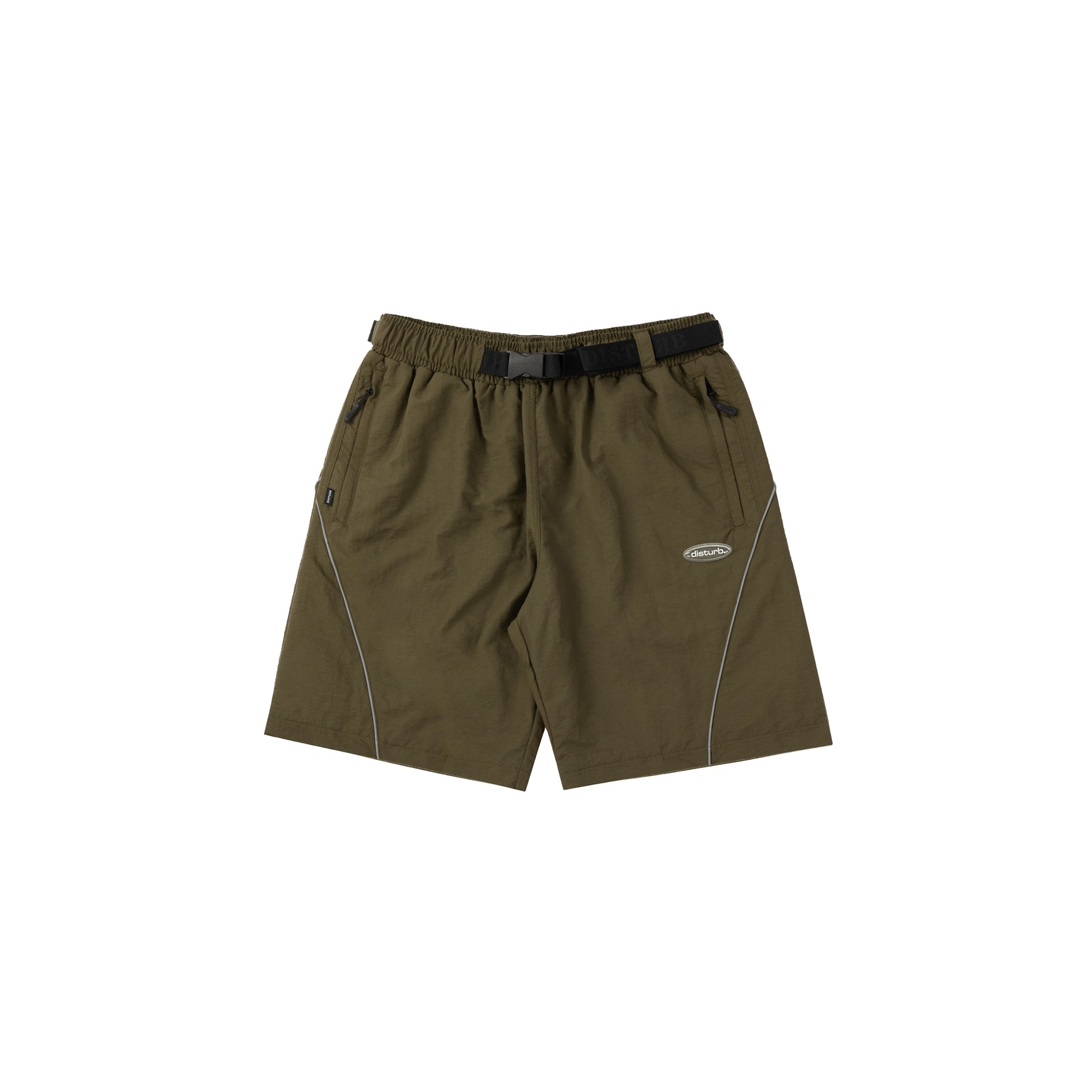 Short DISTURB Reflective Nylon Brown