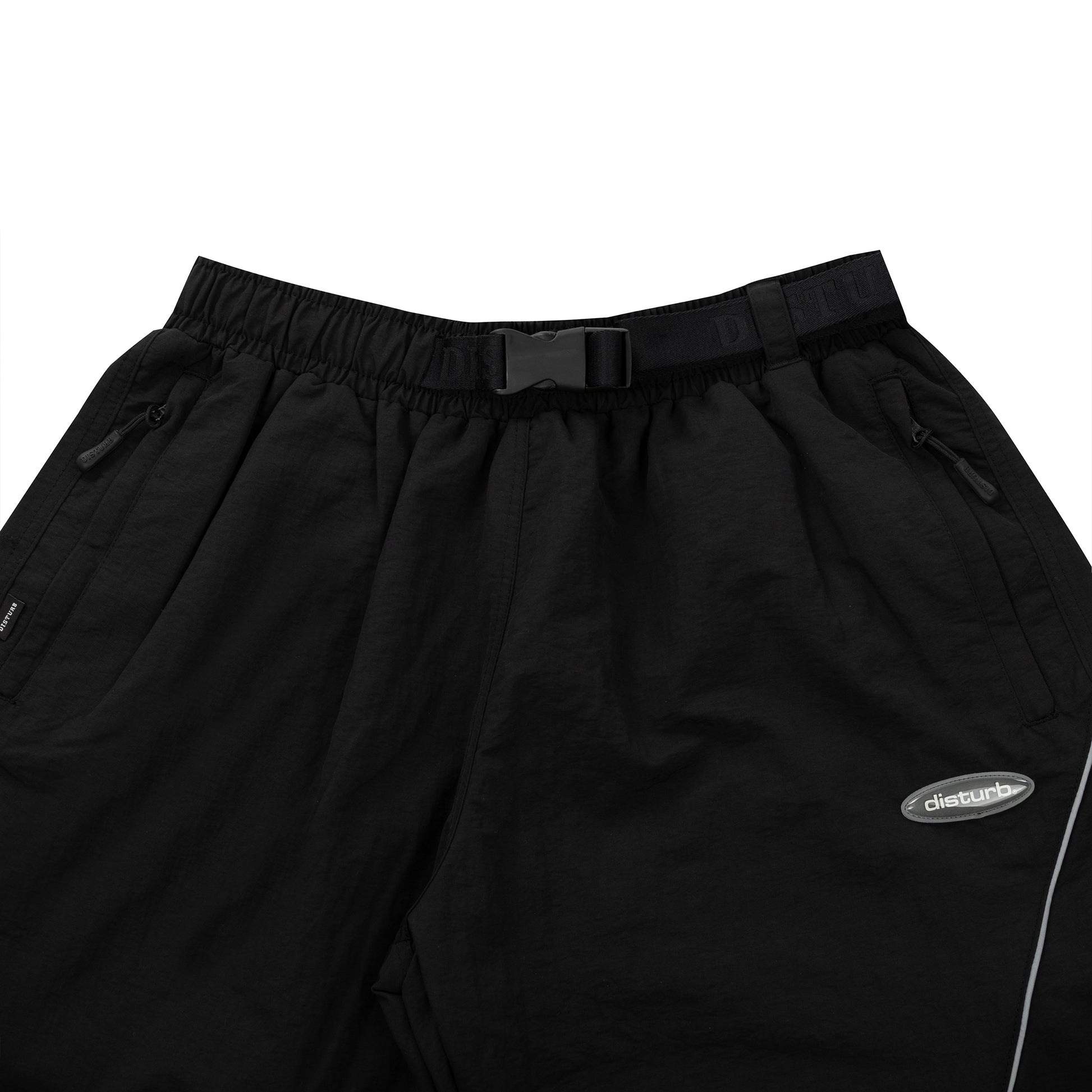 Short DISTURB Reflective Nylon Black