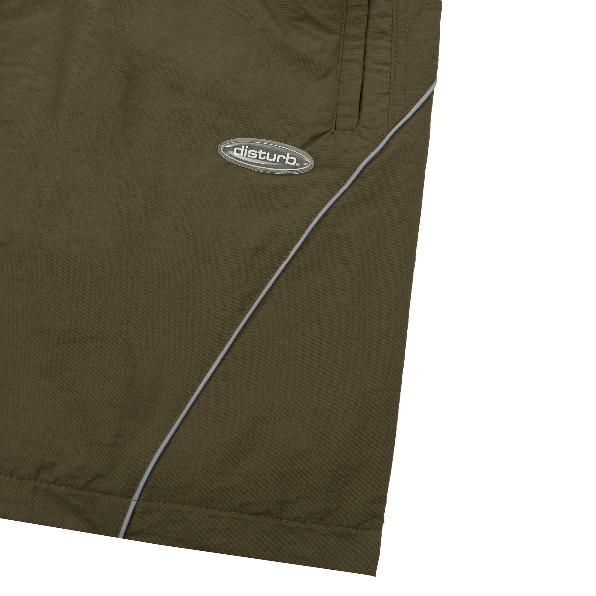 Short DISTURB Reflective Nylon Brown