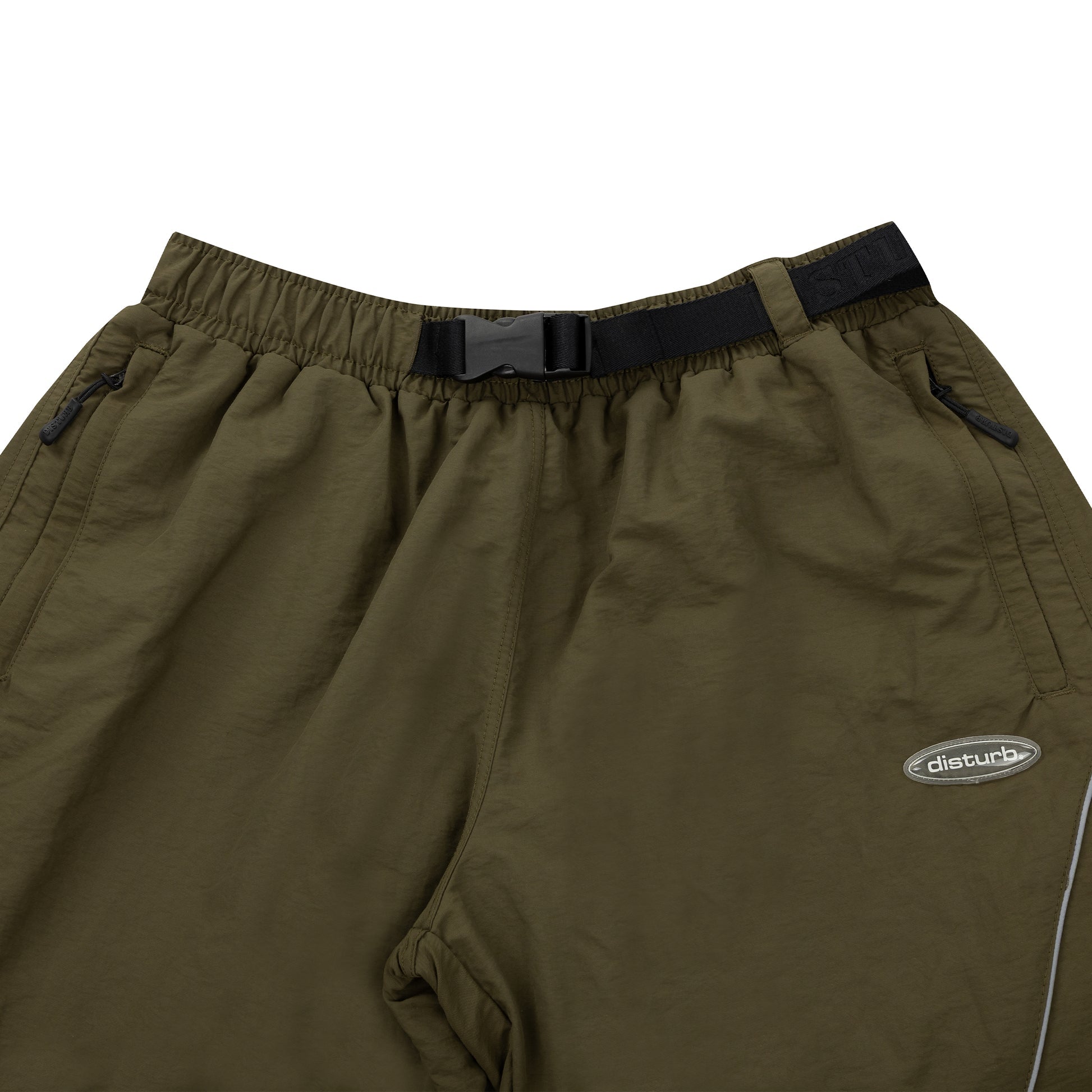 Short DISTURB Reflective Nylon Brown