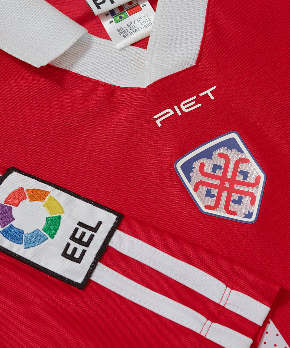 Camiseta PIET F.C. Short Sleeve Jersey Red