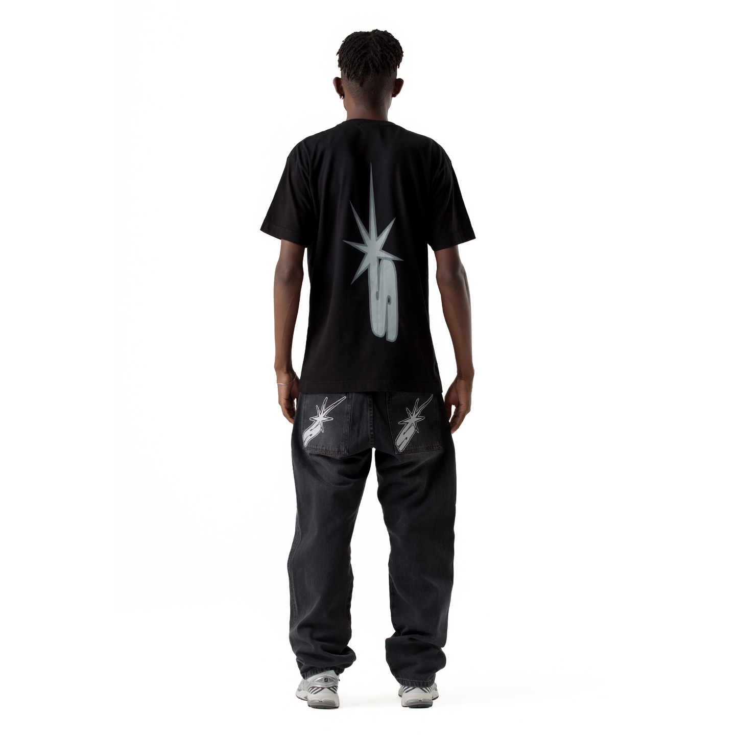 SUFGANG - Camiseta S Star Black