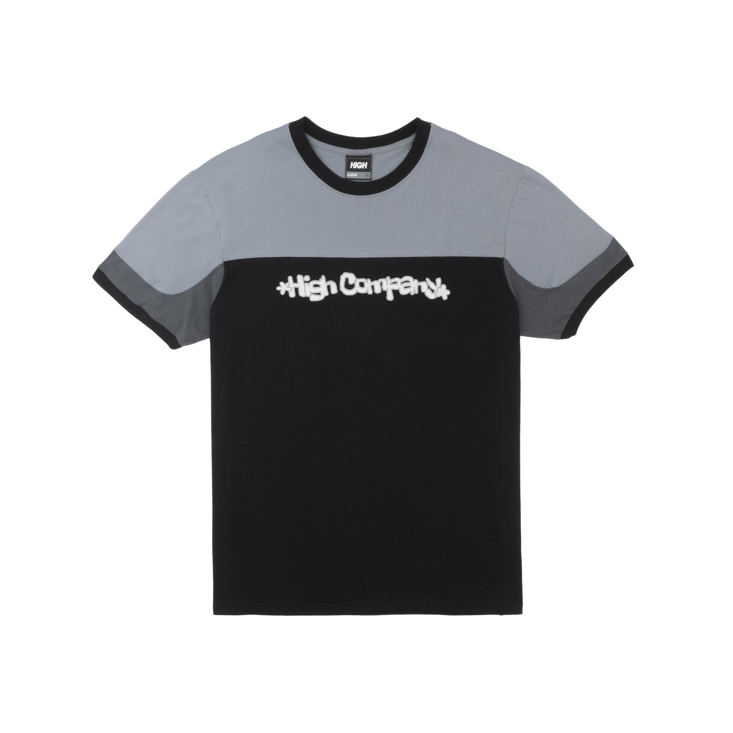 HIGH - Camiseta Crew Black