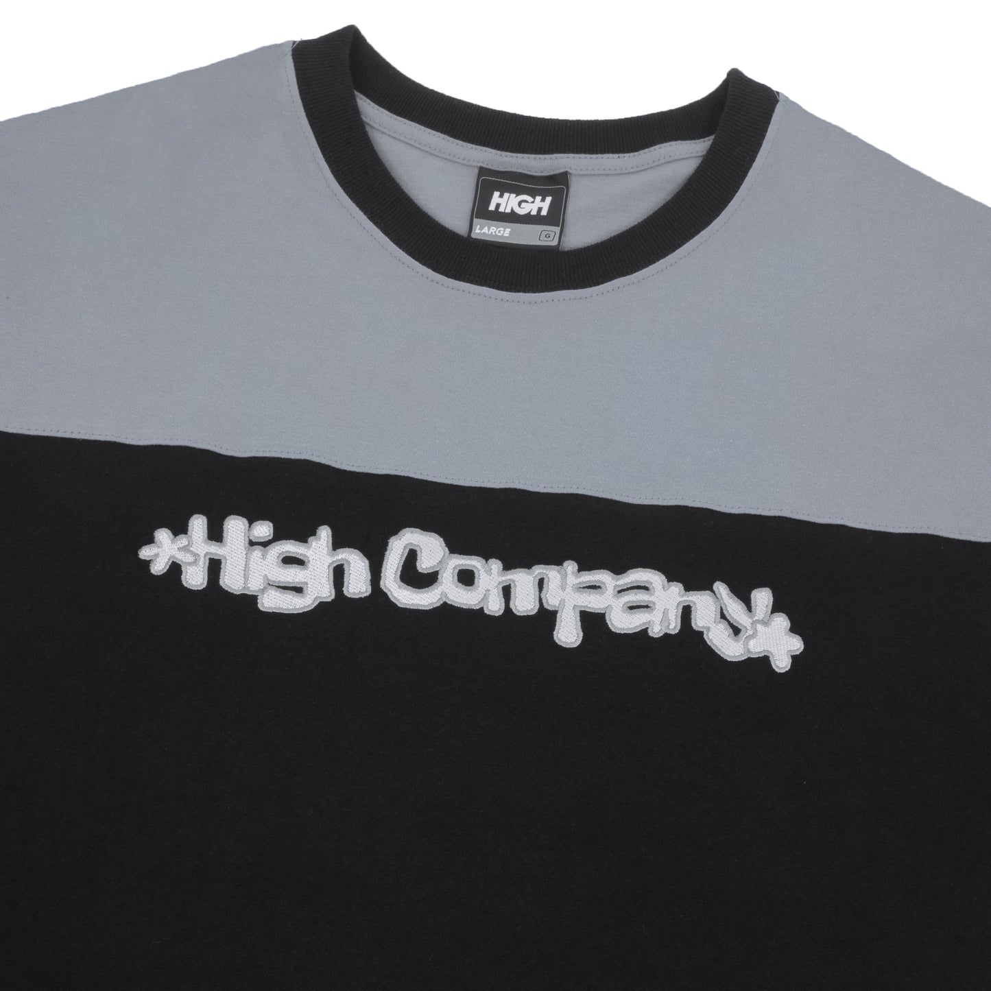 HIGH - Camiseta Crew Black