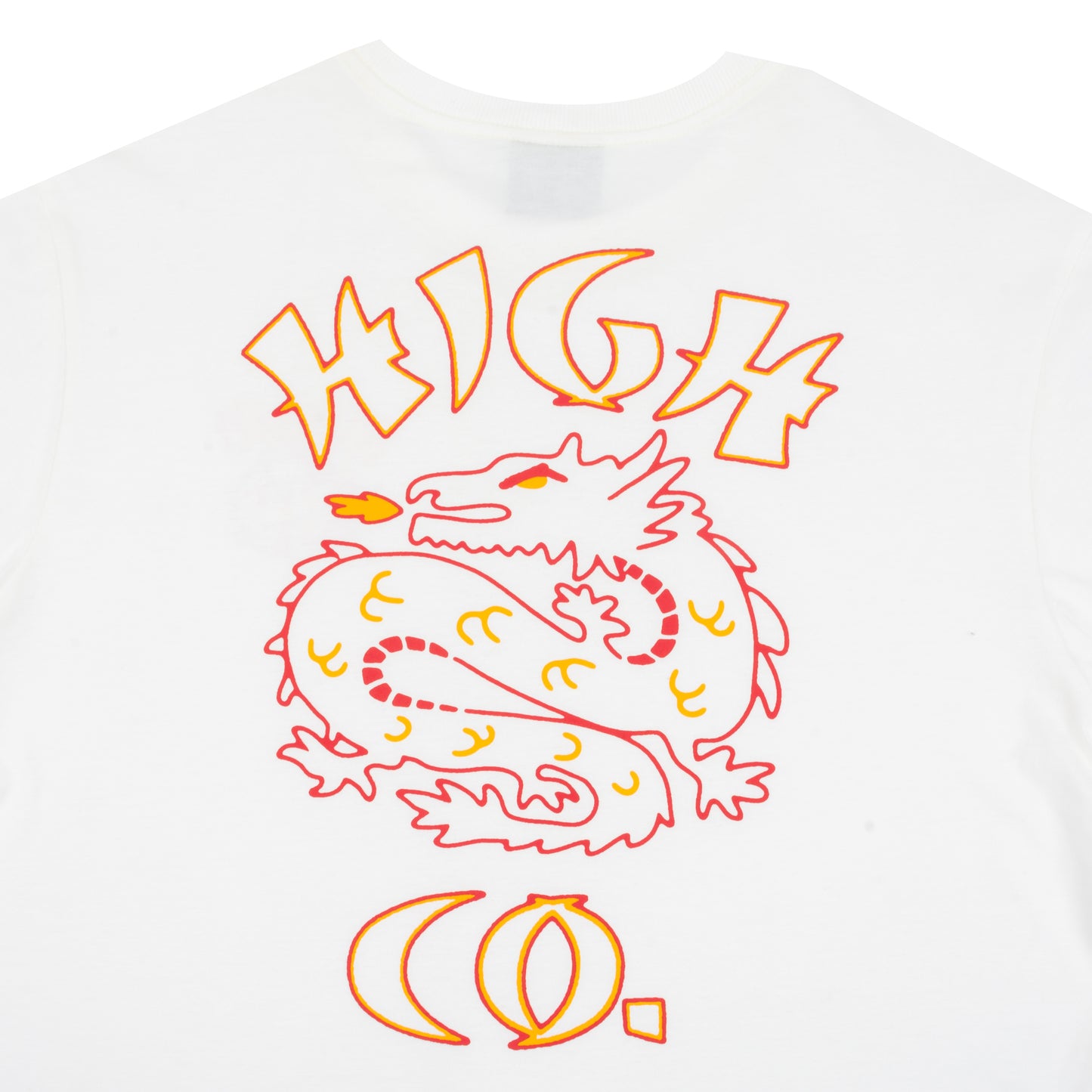 HIGH - Camiseta Draco White