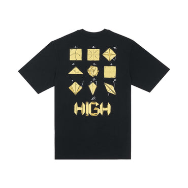 HIGH - Camiseta Origami Black